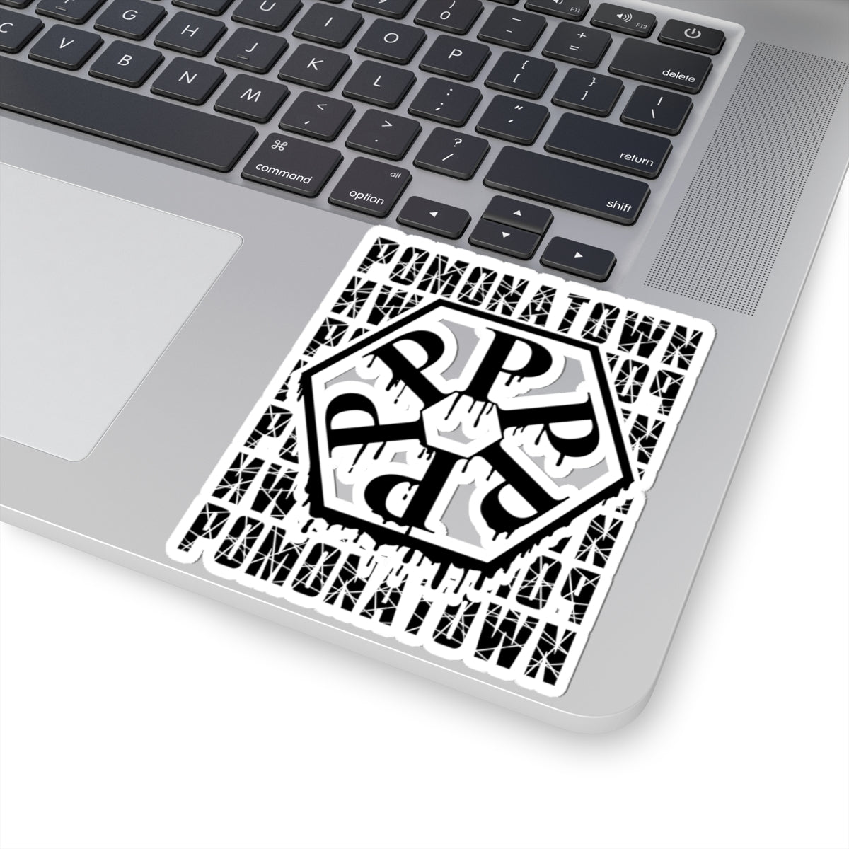 Stylish Kiss-Cut Stickers for Enthusiasts, Laptop Decor, Creative Gifts, Party Favors, Pomonatown Vibe