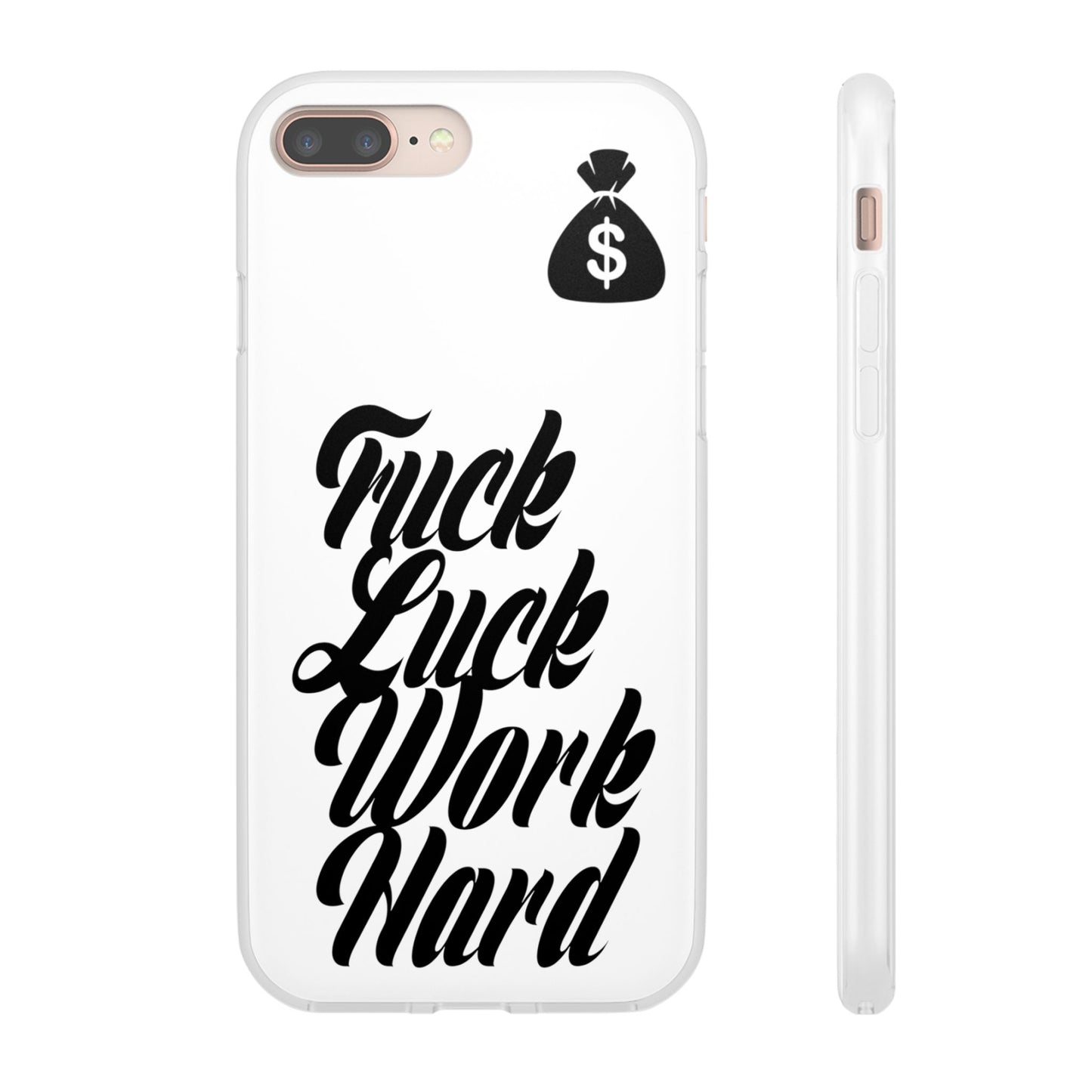 Stylish Flexi Phone Case - Motivational Quote, Perfect for Entrepreneurs, Gift for Graduations, Celebrations, and Daily Inspiration