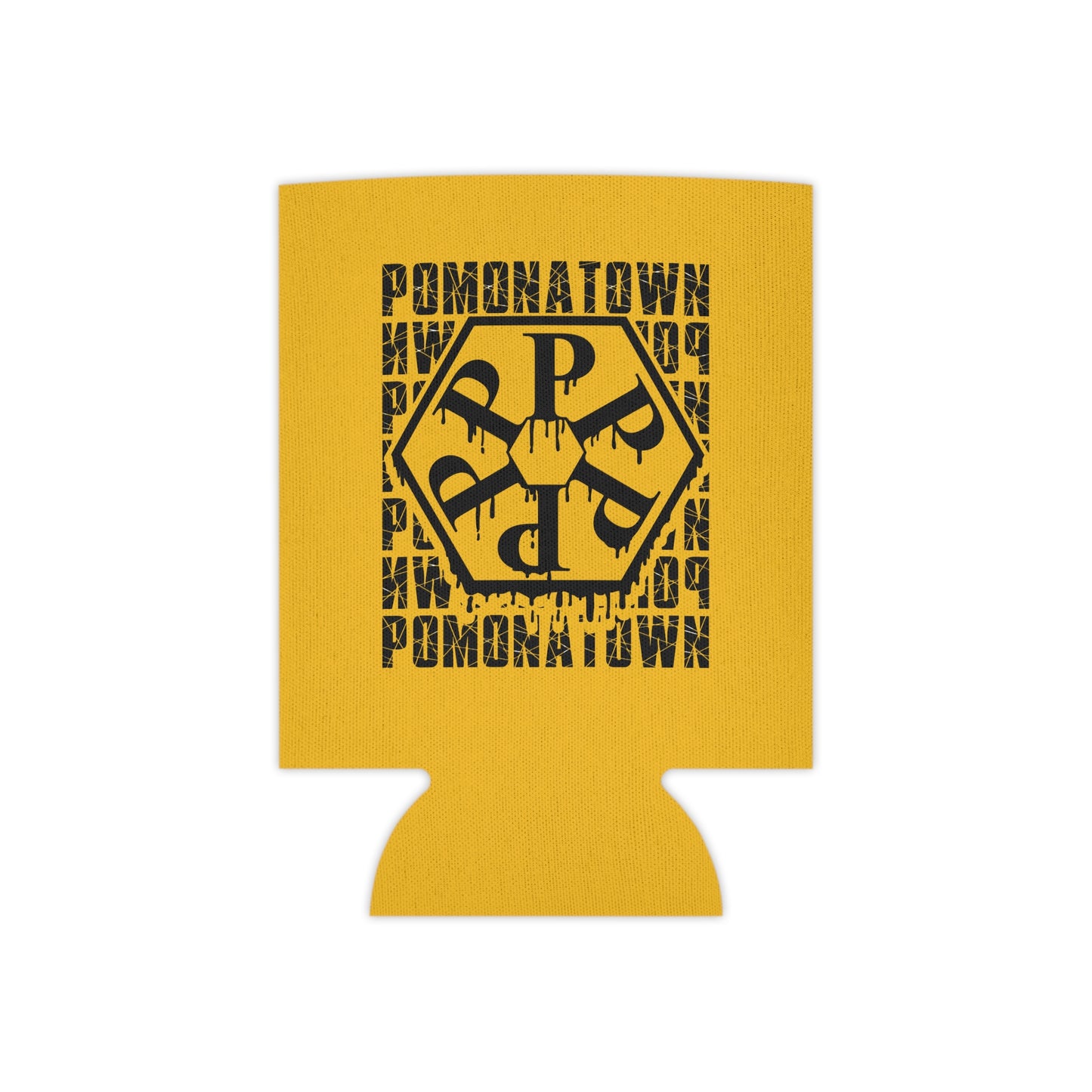 Cooler with Pomonatown Design, Insulated Beverage Holder, Party Favor, Summer BBQ Accessory, Outdoor Event Gear, Custom Drink Sleeve