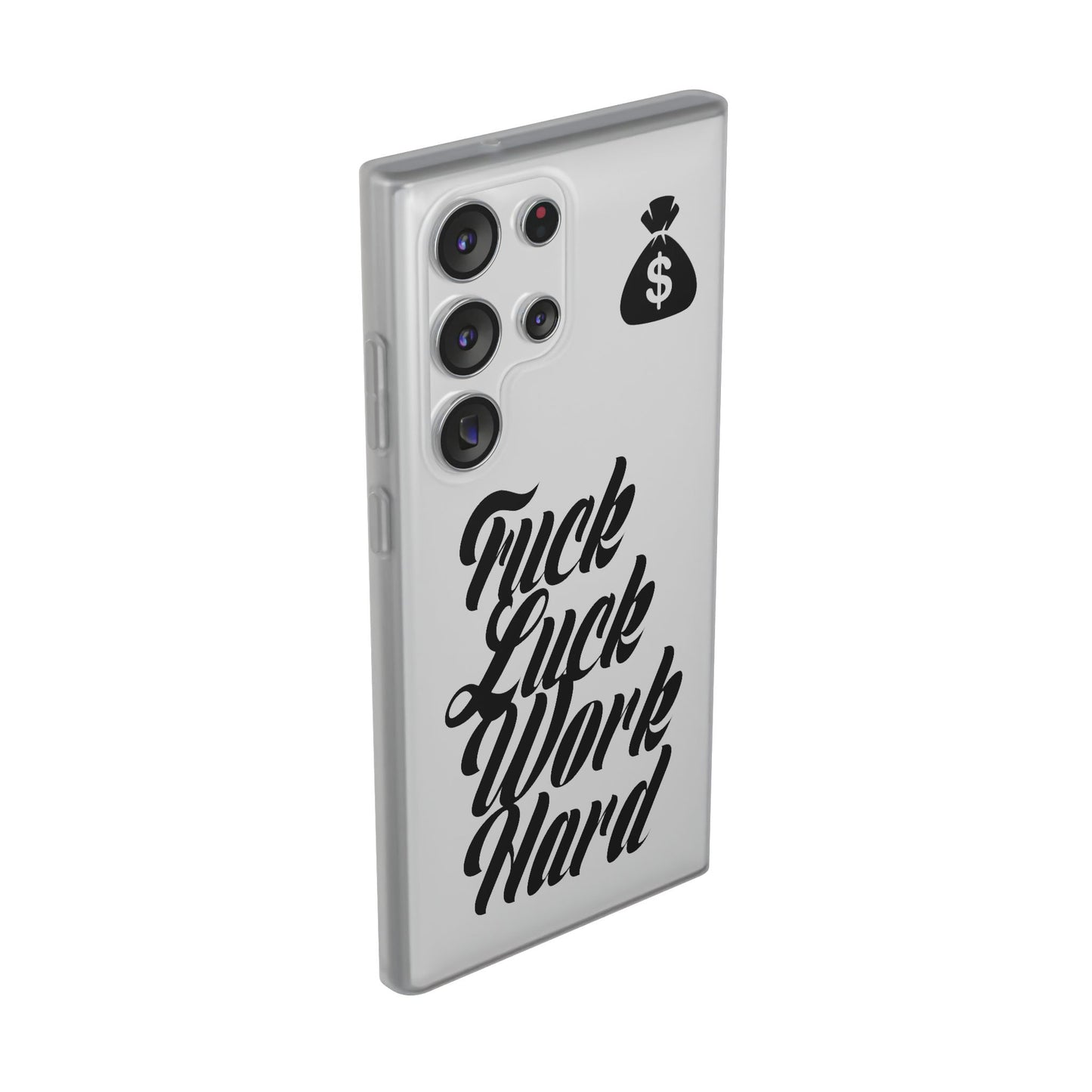 Stylish Flexi Phone Case - Motivational Quote, Perfect for Entrepreneurs, Gift for Graduations, Celebrations, and Daily Inspiration