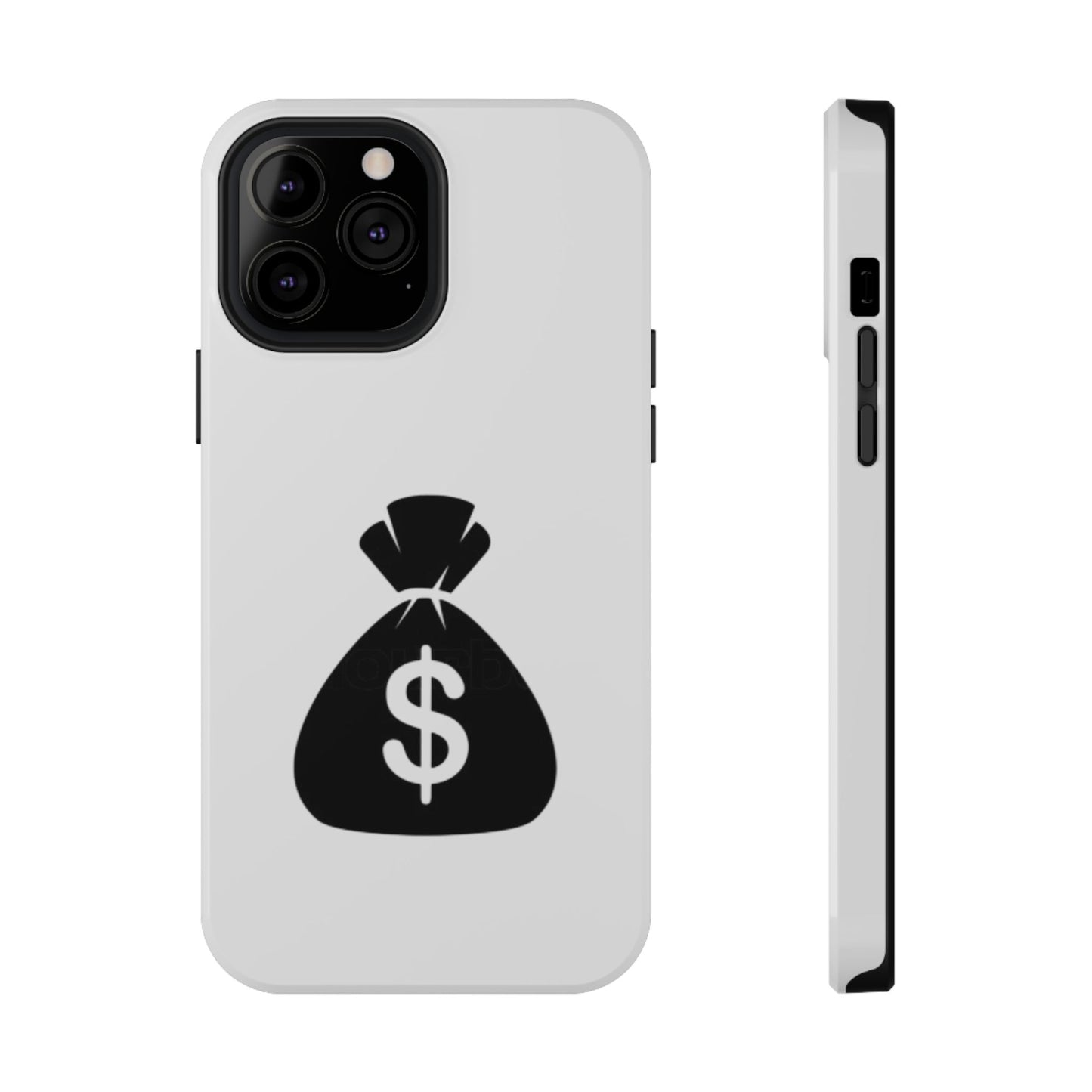 Money Bag Impact-Resistant Phone Case, Durable Phone Cover, Gift for Entrepreneurs, Stylish Protection, Birthday or Holiday Gift