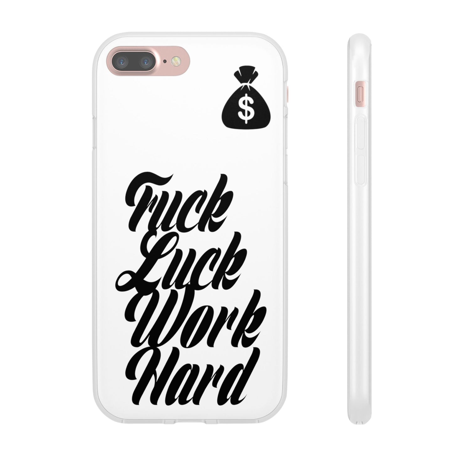 Stylish Flexi Phone Case - Motivational Quote, Perfect for Entrepreneurs, Gift for Graduations, Celebrations, and Daily Inspiration