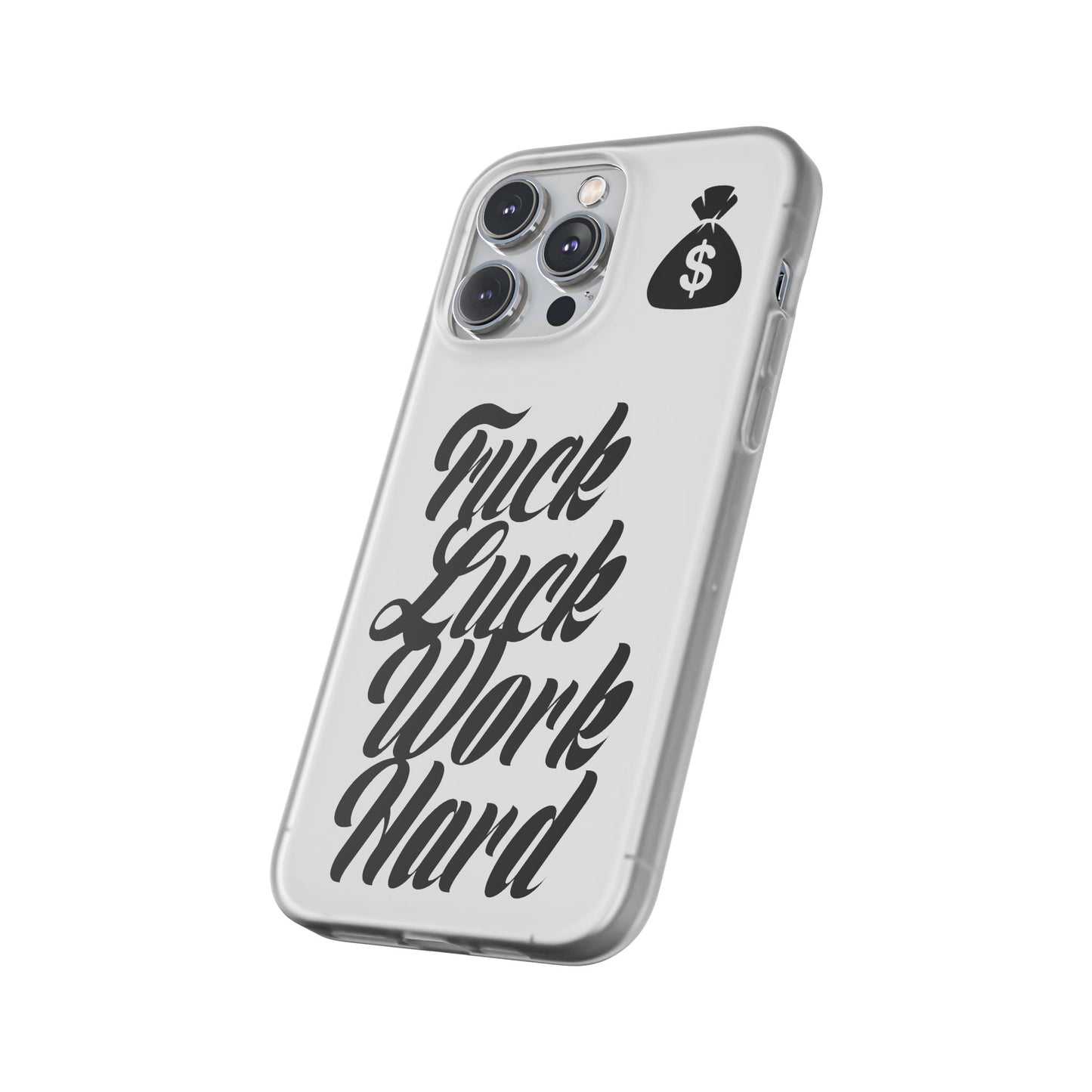 Stylish Flexi Phone Case - Motivational Quote, Perfect for Entrepreneurs, Gift for Graduations, Celebrations, and Daily Inspiration