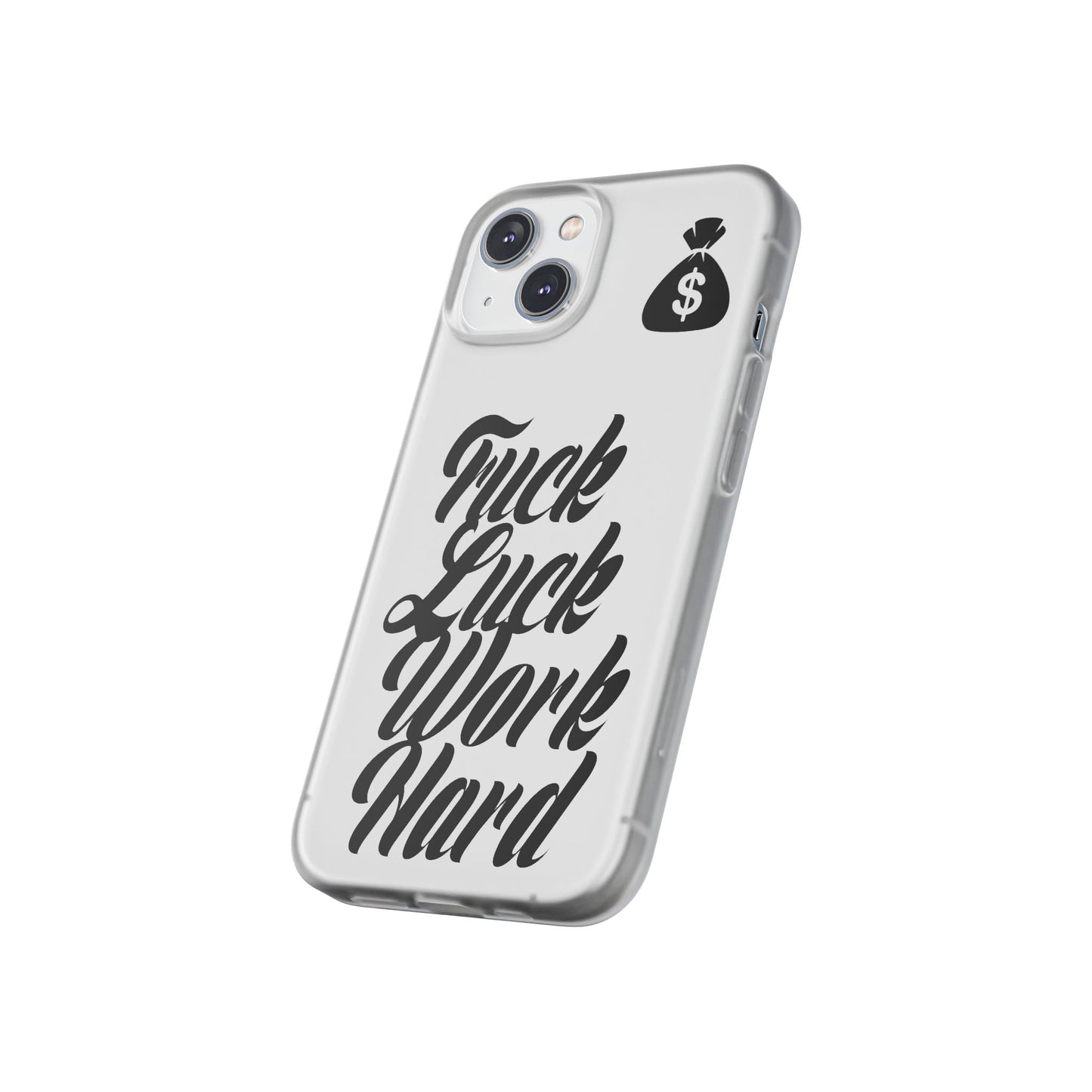 Stylish Flexi Phone Case - Motivational Quote, Perfect for Entrepreneurs, Gift for Graduations, Celebrations, and Daily Inspiration