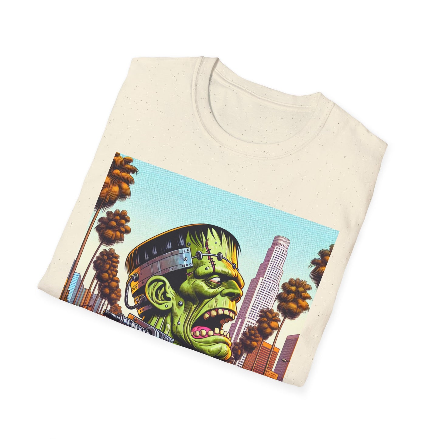 Los Angeles Monster Unisex T-Shirt, Funny Graphic Tee, Halloween Costume Shirt, Gift for Horror Fans, Casual Wear