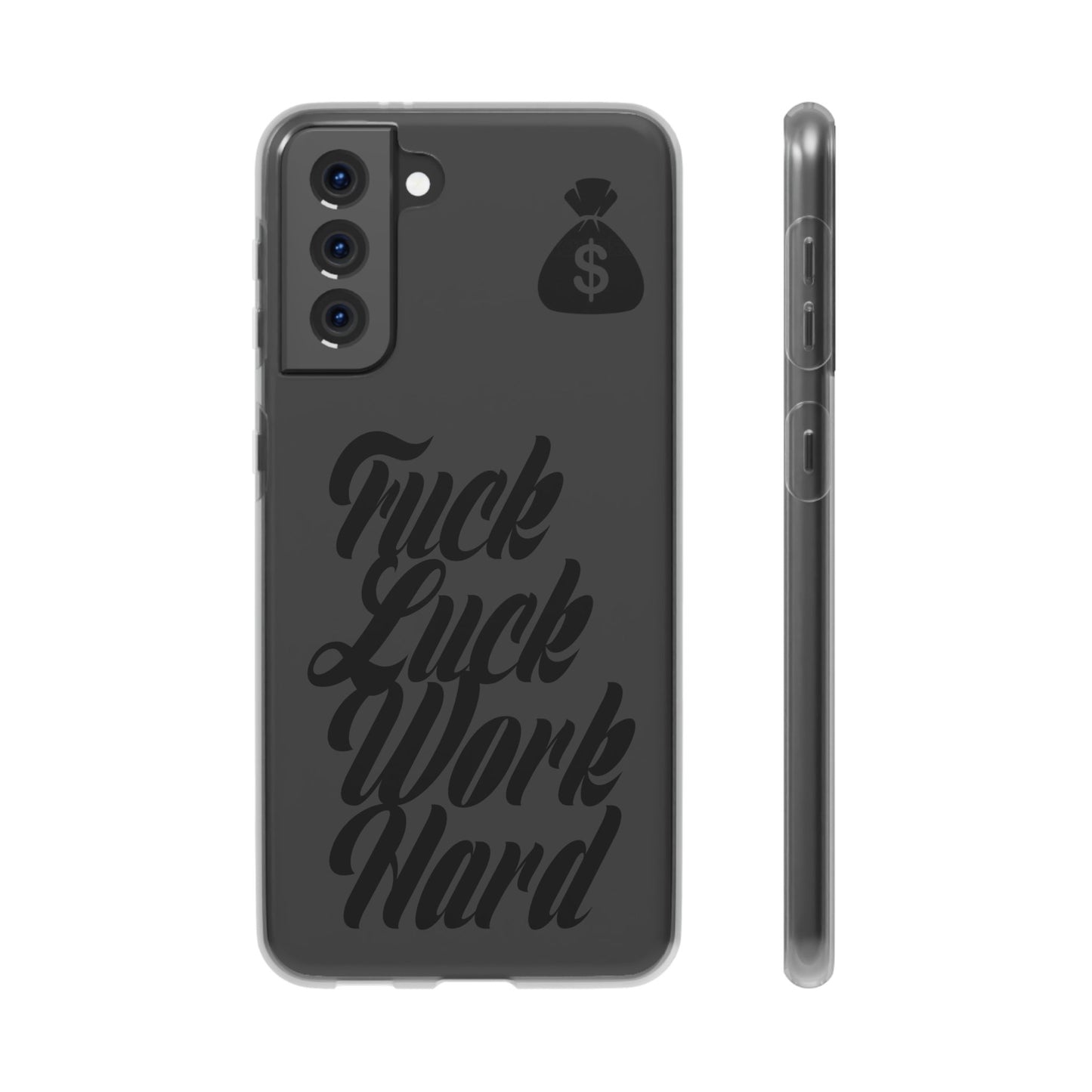 Stylish Flexi Phone Case - Motivational Quote, Perfect for Entrepreneurs, Gift for Graduations, Celebrations, and Daily Inspiration