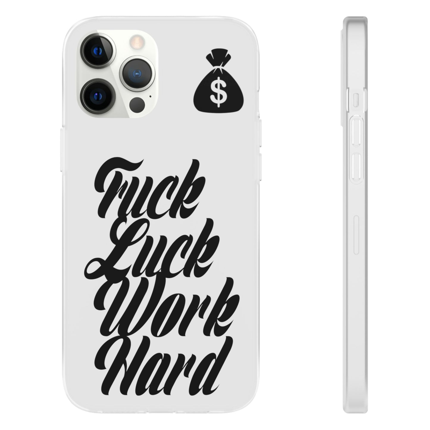 Stylish Flexi Phone Case - Motivational Quote, Perfect for Entrepreneurs, Gift for Graduations, Celebrations, and Daily Inspiration