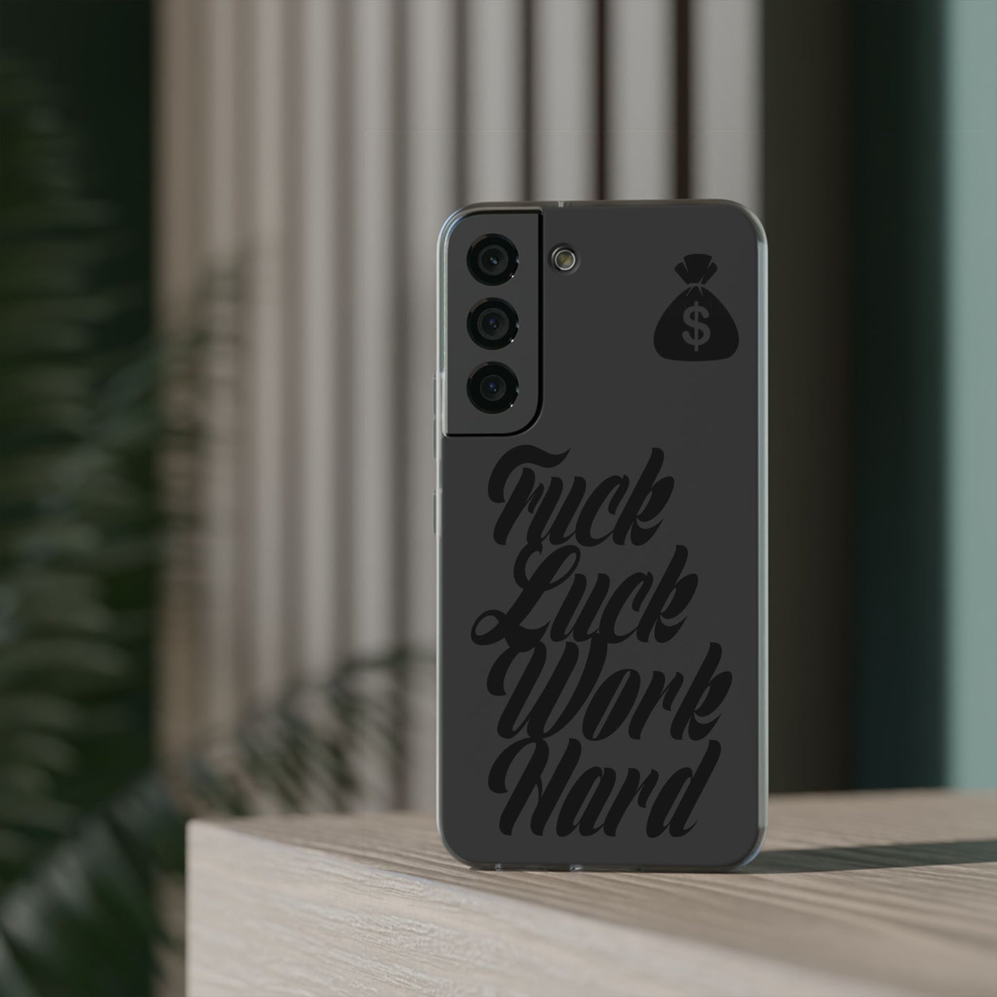 Stylish Flexi Phone Case - Motivational Quote, Perfect for Entrepreneurs, Gift for Graduations, Celebrations, and Daily Inspiration