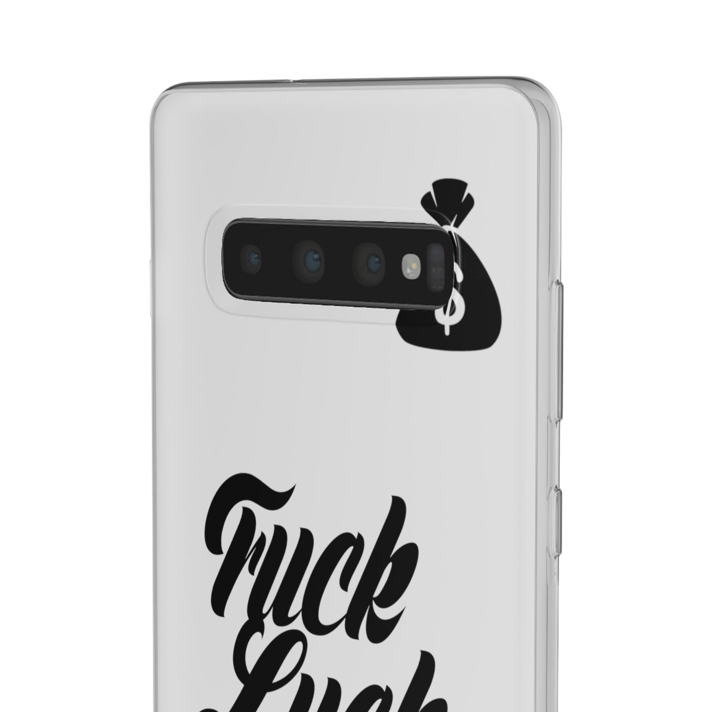 Stylish Flexi Phone Case - Motivational Quote, Perfect for Entrepreneurs, Gift for Graduations, Celebrations, and Daily Inspiration