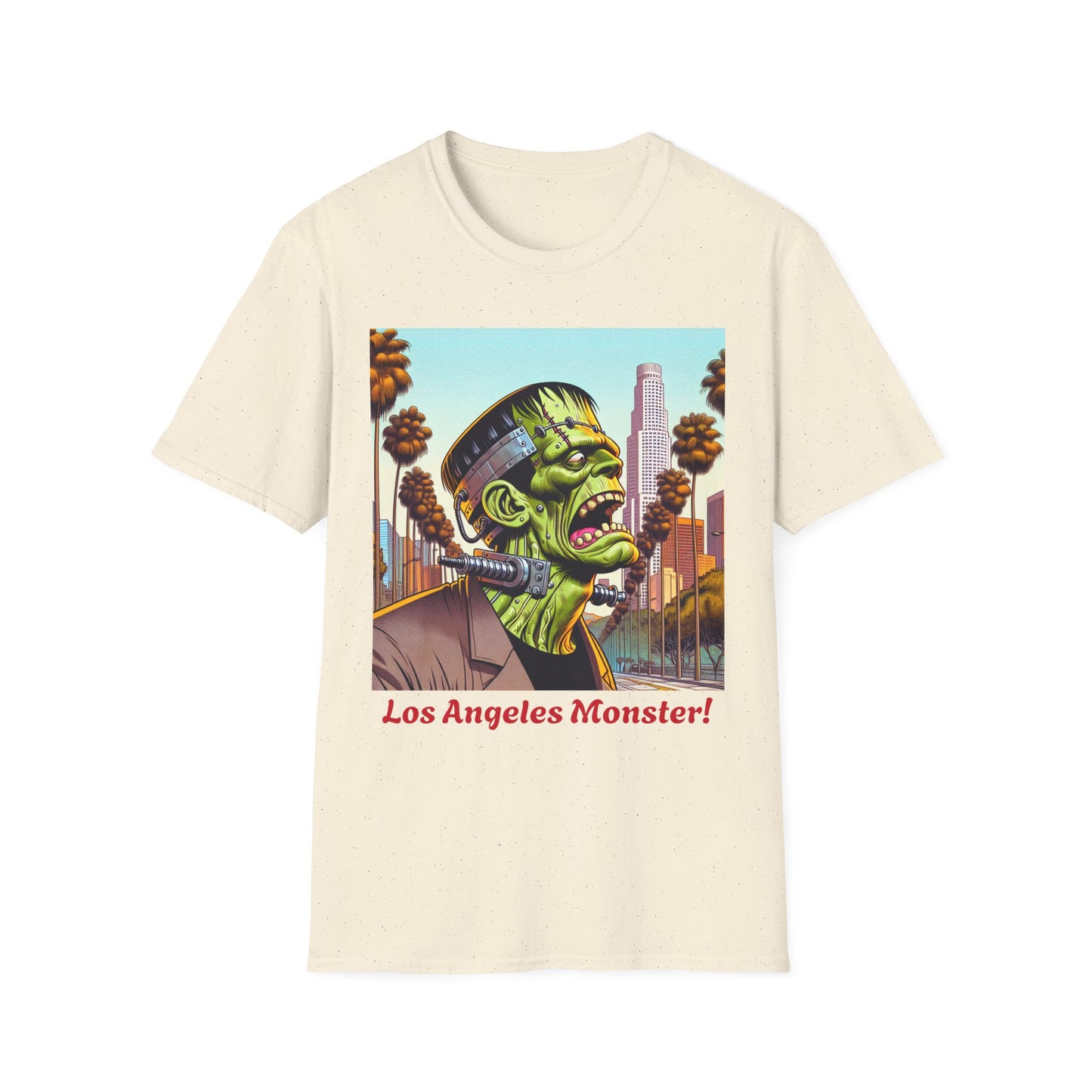 Los Angeles Monster Unisex T-Shirt, Funny Graphic Tee, Halloween Costume Shirt, Gift for Horror Fans, Casual Wear