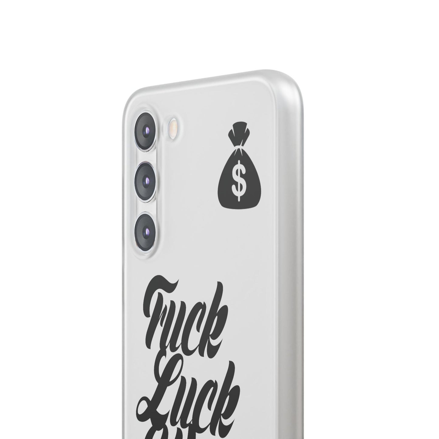 Stylish Flexi Phone Case - Motivational Quote, Perfect for Entrepreneurs, Gift for Graduations, Celebrations, and Daily Inspiration