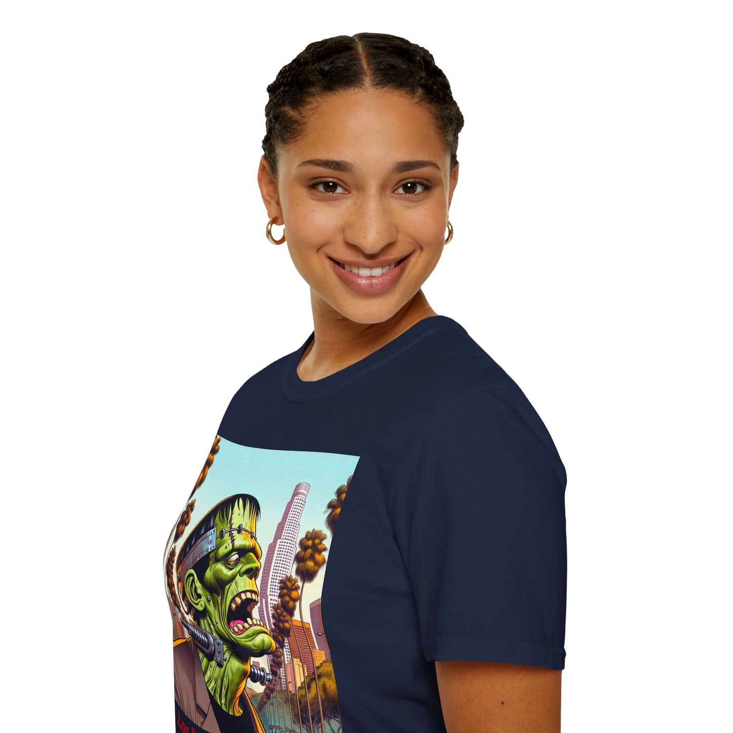 Los Angeles Monster Unisex T-Shirt, Funny Graphic Tee, Halloween Costume Shirt, Gift for Horror Fans, Casual Wear