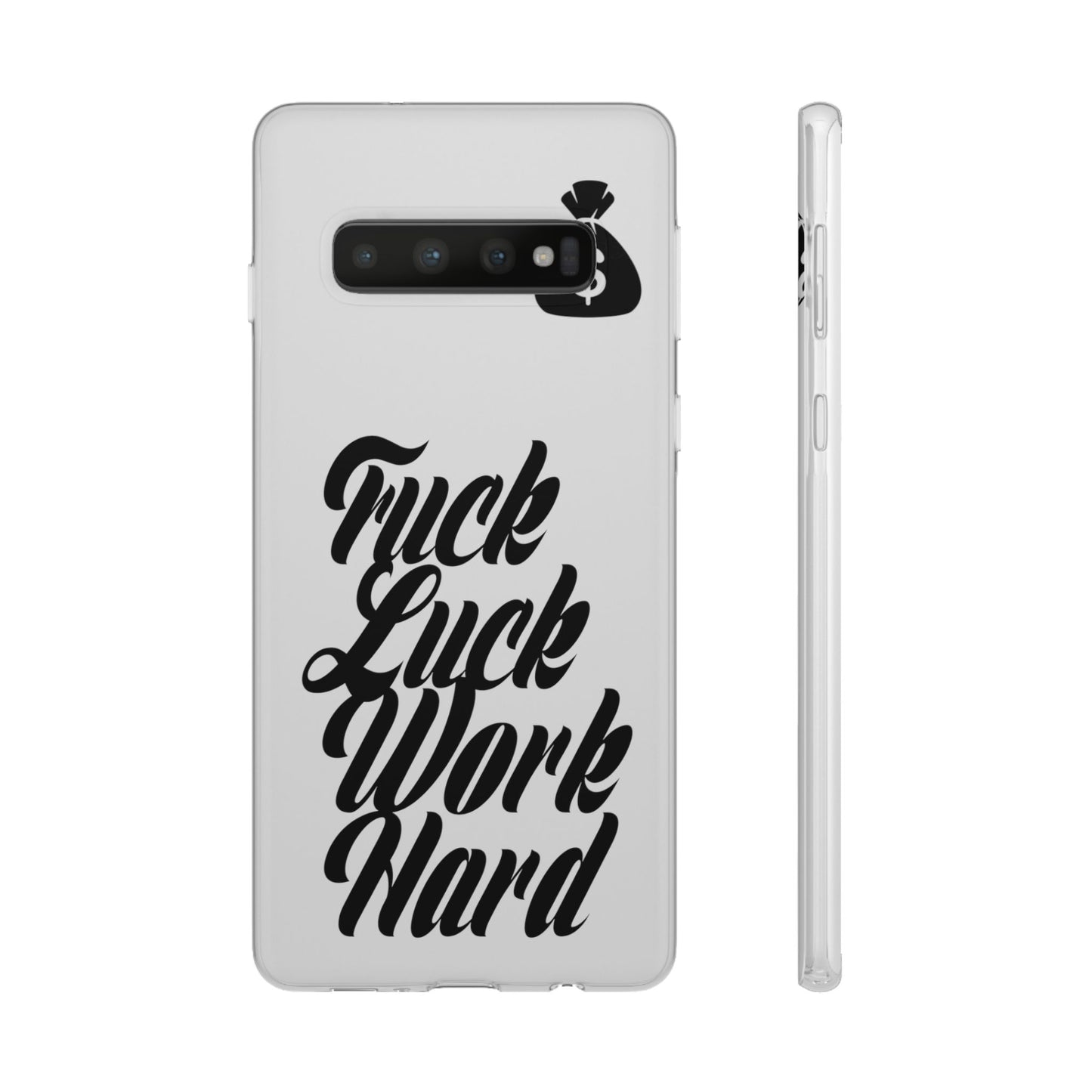 Stylish Flexi Phone Case - Motivational Quote, Perfect for Entrepreneurs, Gift for Graduations, Celebrations, and Daily Inspiration