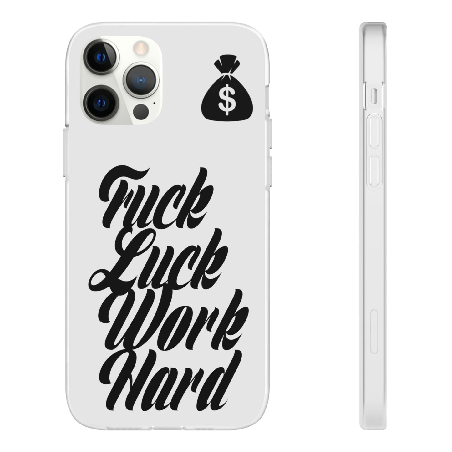 Stylish Flexi Phone Case - Motivational Quote, Perfect for Entrepreneurs, Gift for Graduations, Celebrations, and Daily Inspiration