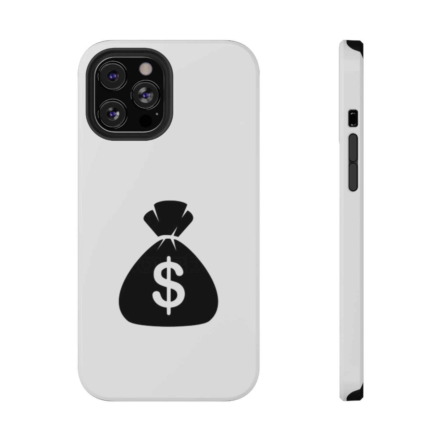 Money Bag Impact-Resistant Phone Case, Durable Phone Cover, Gift for Entrepreneurs, Stylish Protection, Birthday or Holiday Gift