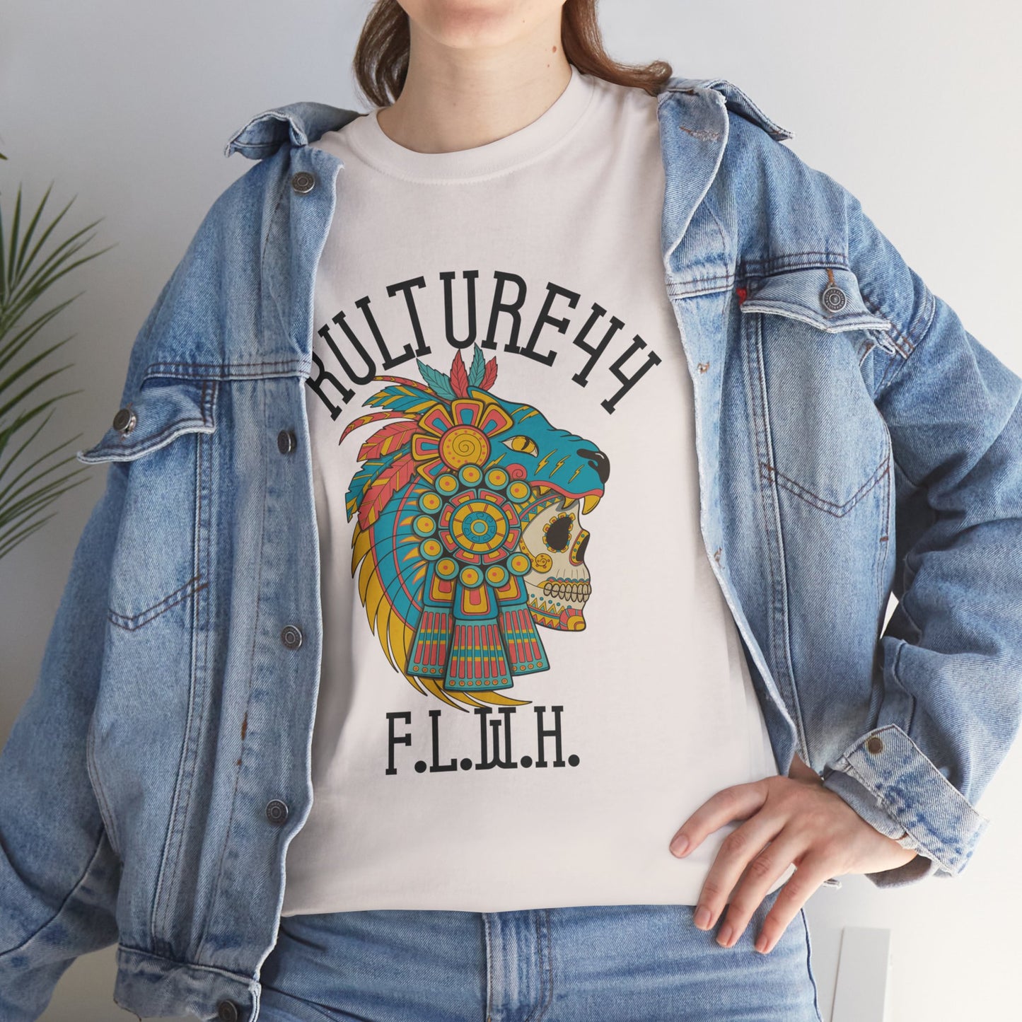 Aztec warrior Cultural Art Tee - Vibrant Skull Design, Unisex Graphic T-Shirt for Festivals, Birthdays, Gift Ideas, Everyday Wear, Casual Style