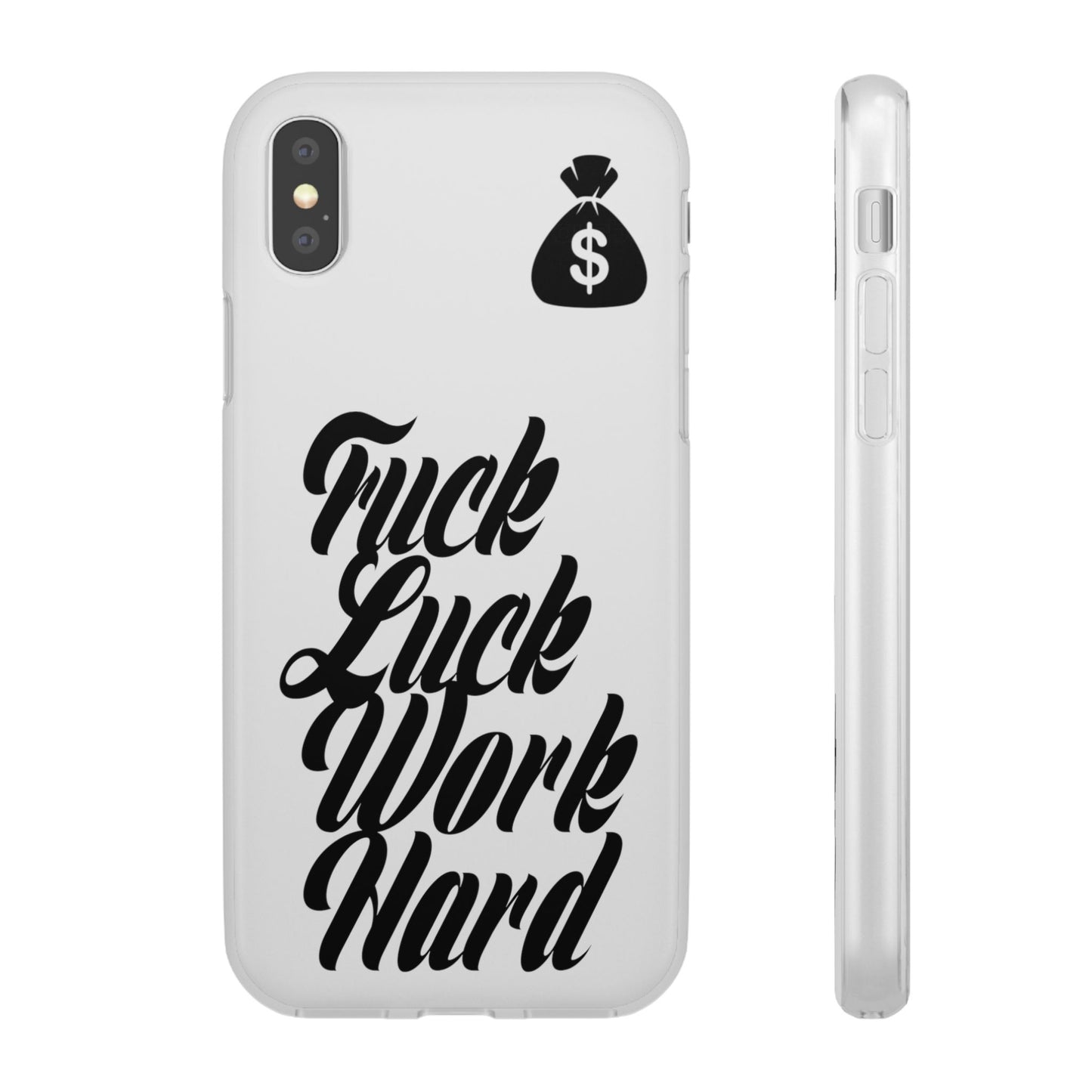 Stylish Flexi Phone Case - Motivational Quote, Perfect for Entrepreneurs, Gift for Graduations, Celebrations, and Daily Inspiration