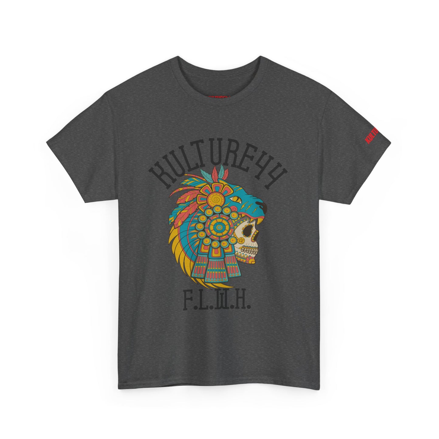 Aztec warrior Cultural Art Tee - Vibrant Skull Design, Unisex Graphic T-Shirt for Festivals, Birthdays, Gift Ideas, Everyday Wear, Casual Style