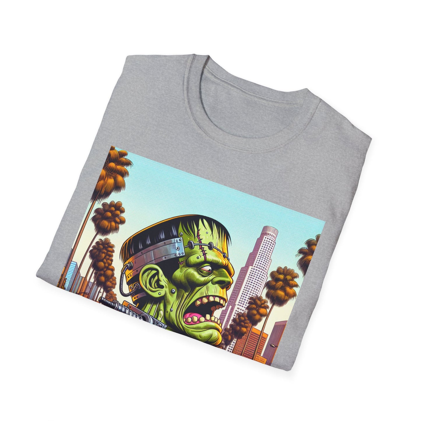 Los Angeles Monster Unisex T-Shirt, Funny Graphic Tee, Halloween Costume Shirt, Gift for Horror Fans, Casual Wear