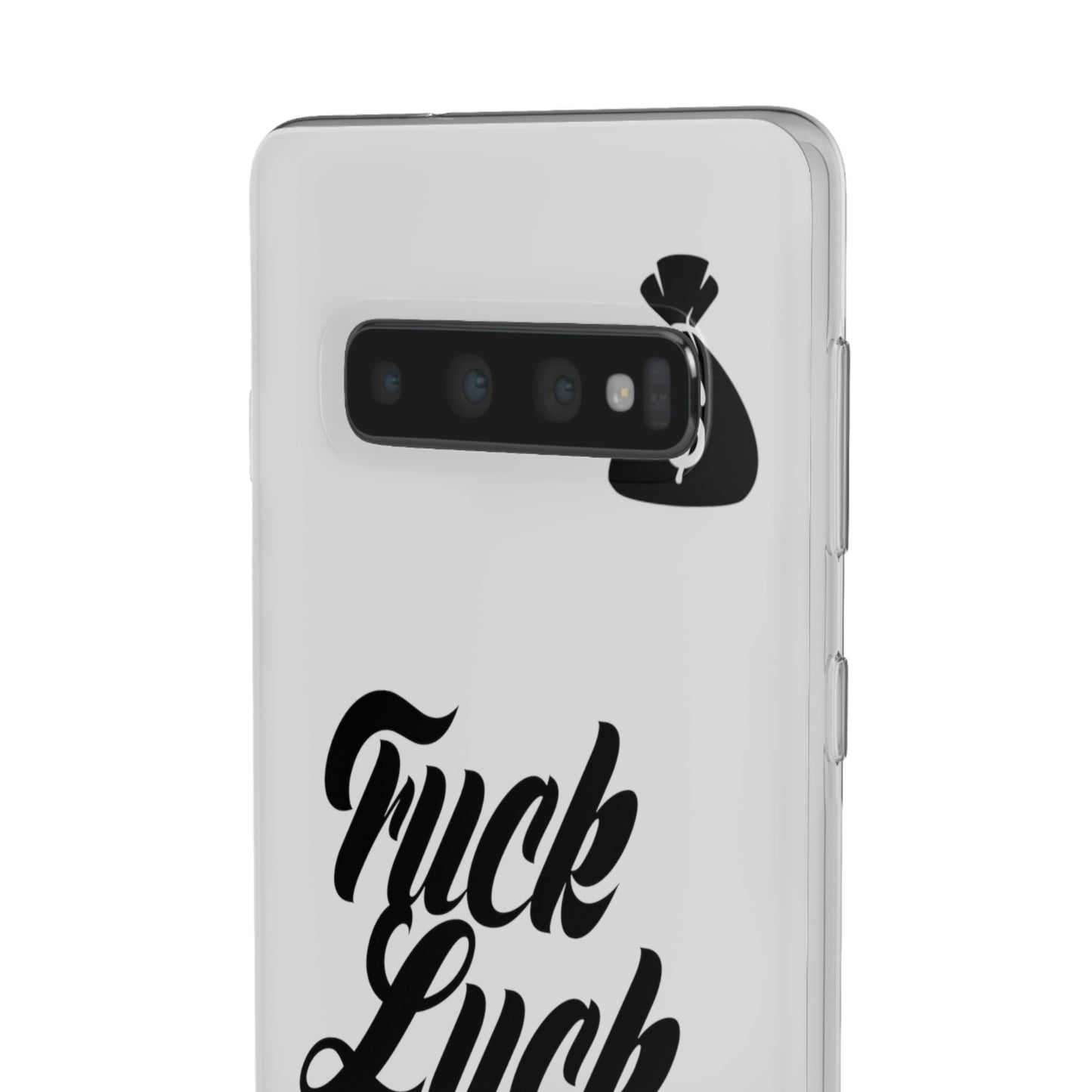 Stylish Flexi Phone Case - Motivational Quote, Perfect for Entrepreneurs, Gift for Graduations, Celebrations, and Daily Inspiration