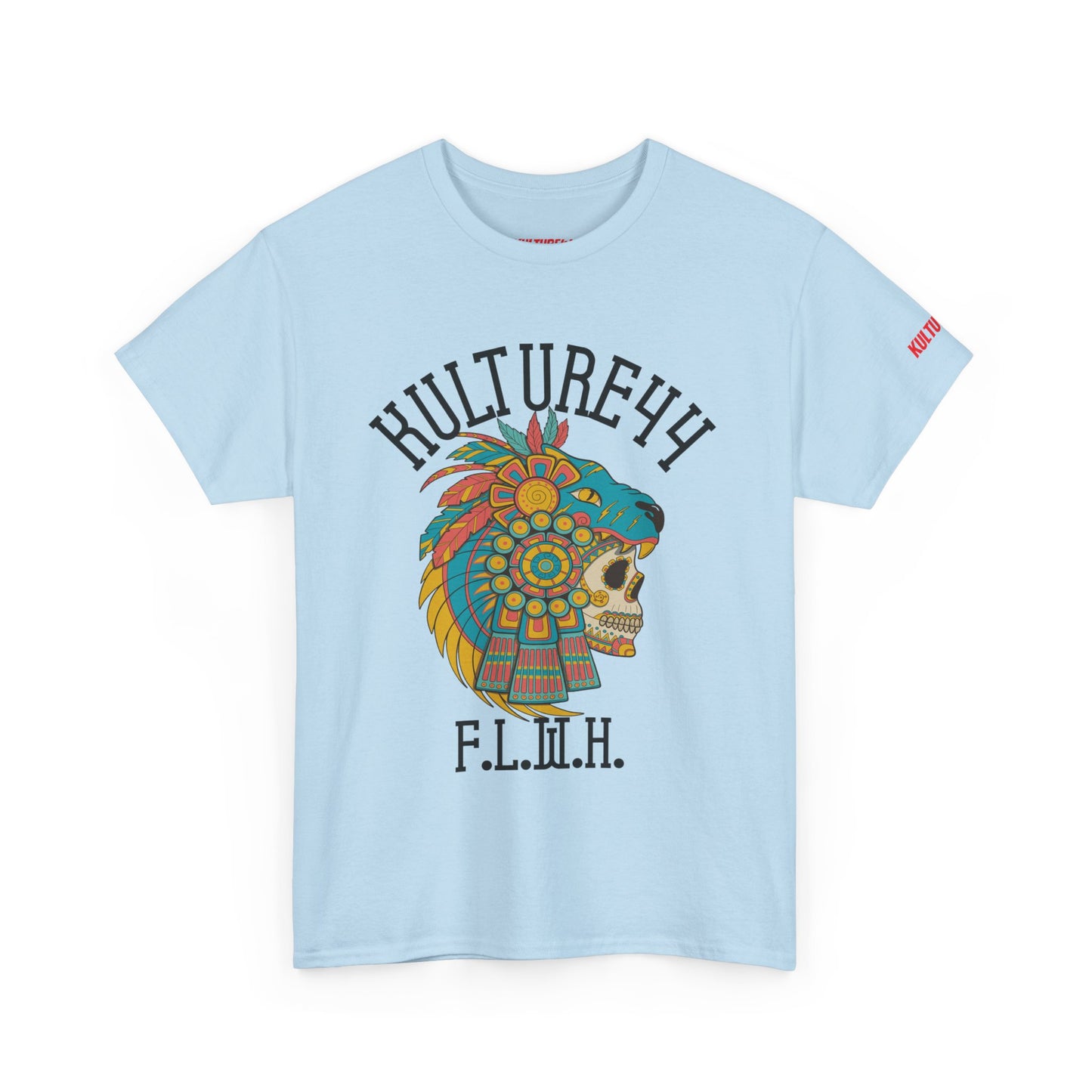 Aztec warrior Cultural Art Tee - Vibrant Skull Design, Unisex Graphic T-Shirt for Festivals, Birthdays, Gift Ideas, Everyday Wear, Casual Style