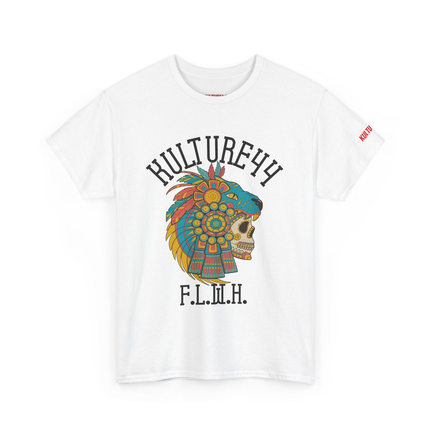Aztec warrior Cultural Art Tee - Vibrant Skull Design, Unisex Graphic T-Shirt for Festivals, Birthdays, Gift Ideas, Everyday Wear, Casual Style