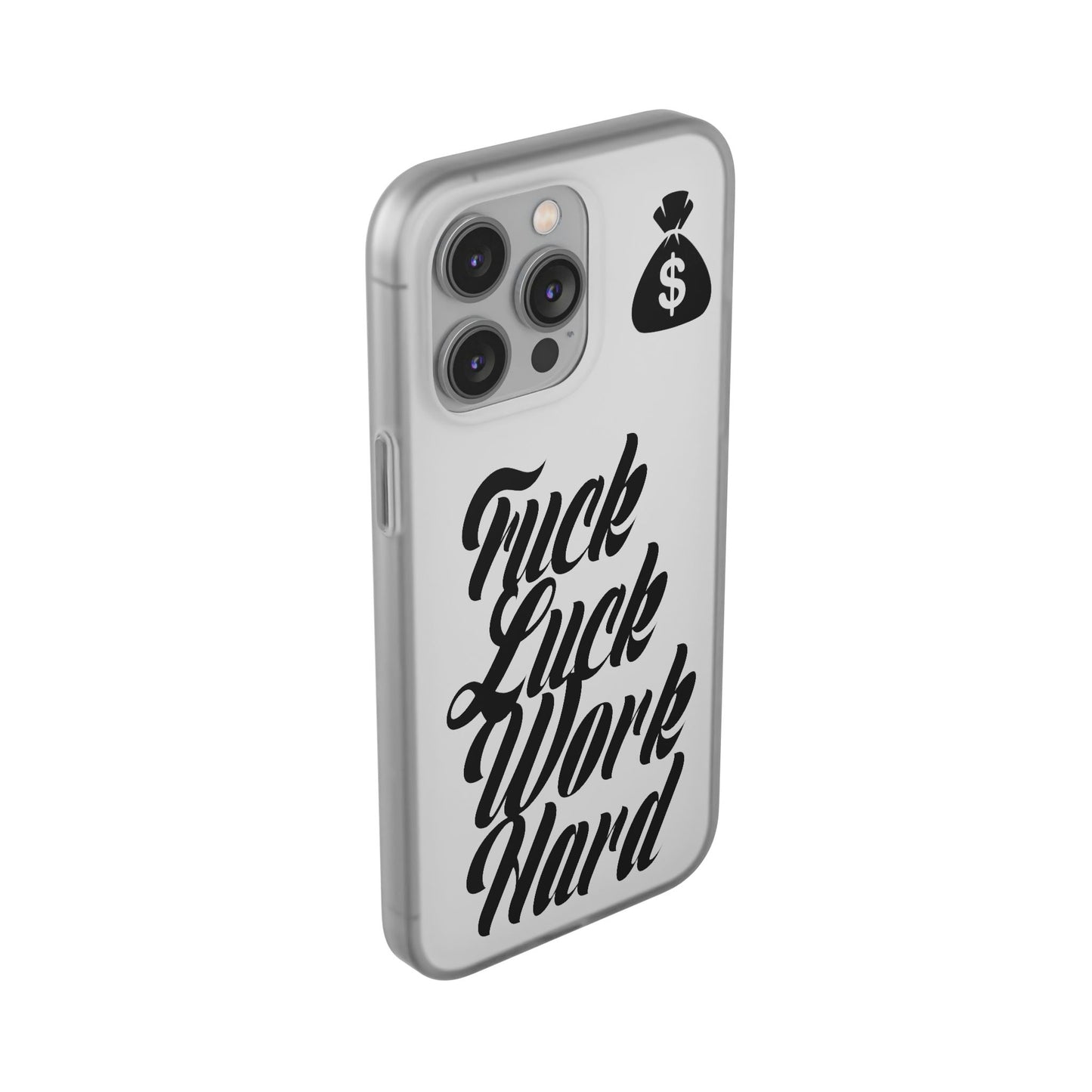 Stylish Flexi Phone Case - Motivational Quote, Perfect for Entrepreneurs, Gift for Graduations, Celebrations, and Daily Inspiration