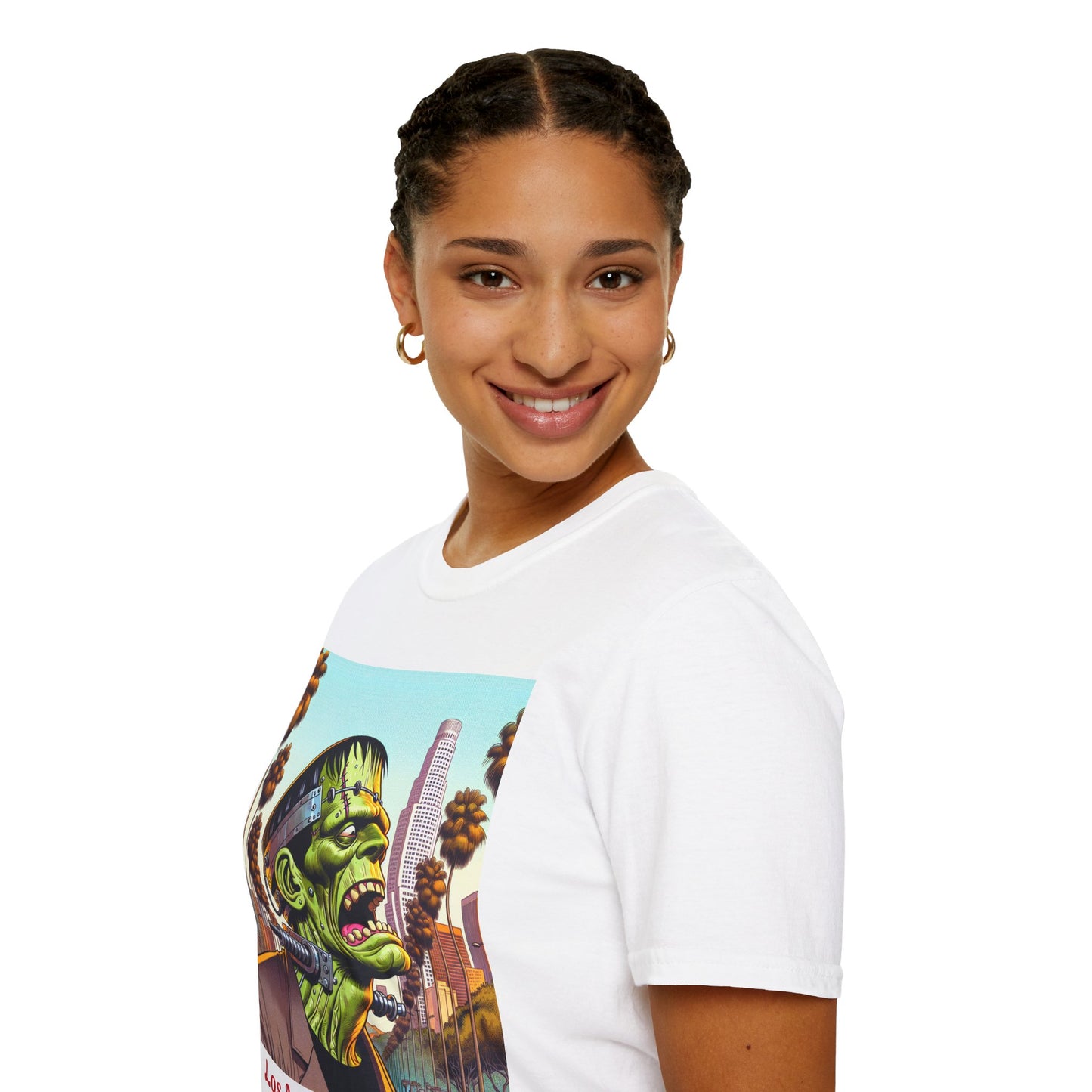 Los Angeles Monster Unisex T-Shirt, Funny Graphic Tee, Halloween Costume Shirt, Gift for Horror Fans, Casual Wear