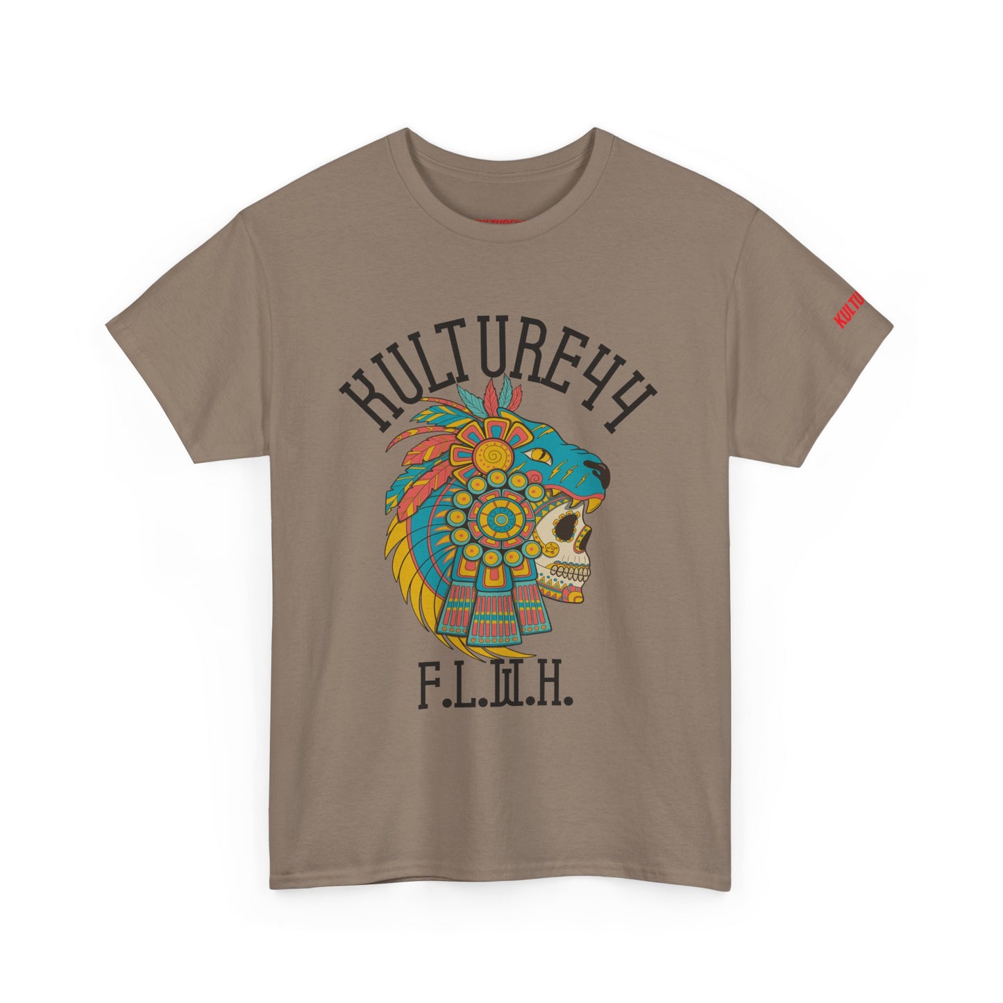 Aztec warrior Cultural Art Tee - Vibrant Skull Design, Unisex Graphic T-Shirt for Festivals, Birthdays, Gift Ideas, Everyday Wear, Casual Style