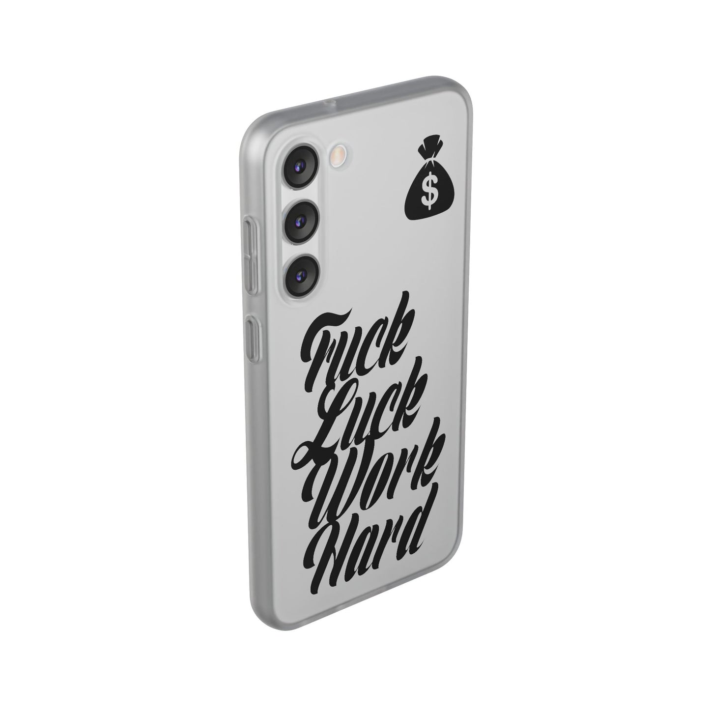 Stylish Flexi Phone Case - Motivational Quote, Perfect for Entrepreneurs, Gift for Graduations, Celebrations, and Daily Inspiration