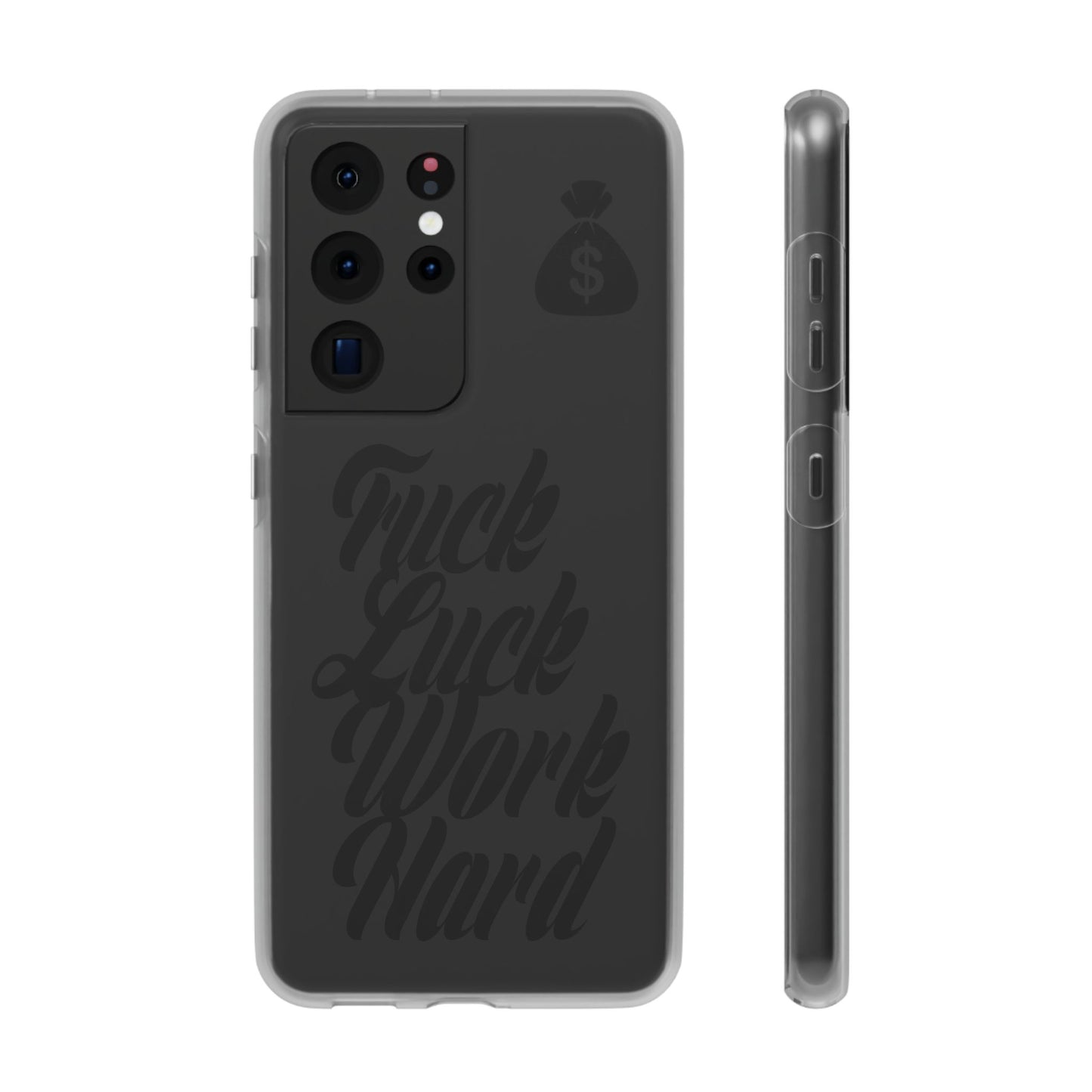 Stylish Flexi Phone Case - Motivational Quote, Perfect for Entrepreneurs, Gift for Graduations, Celebrations, and Daily Inspiration