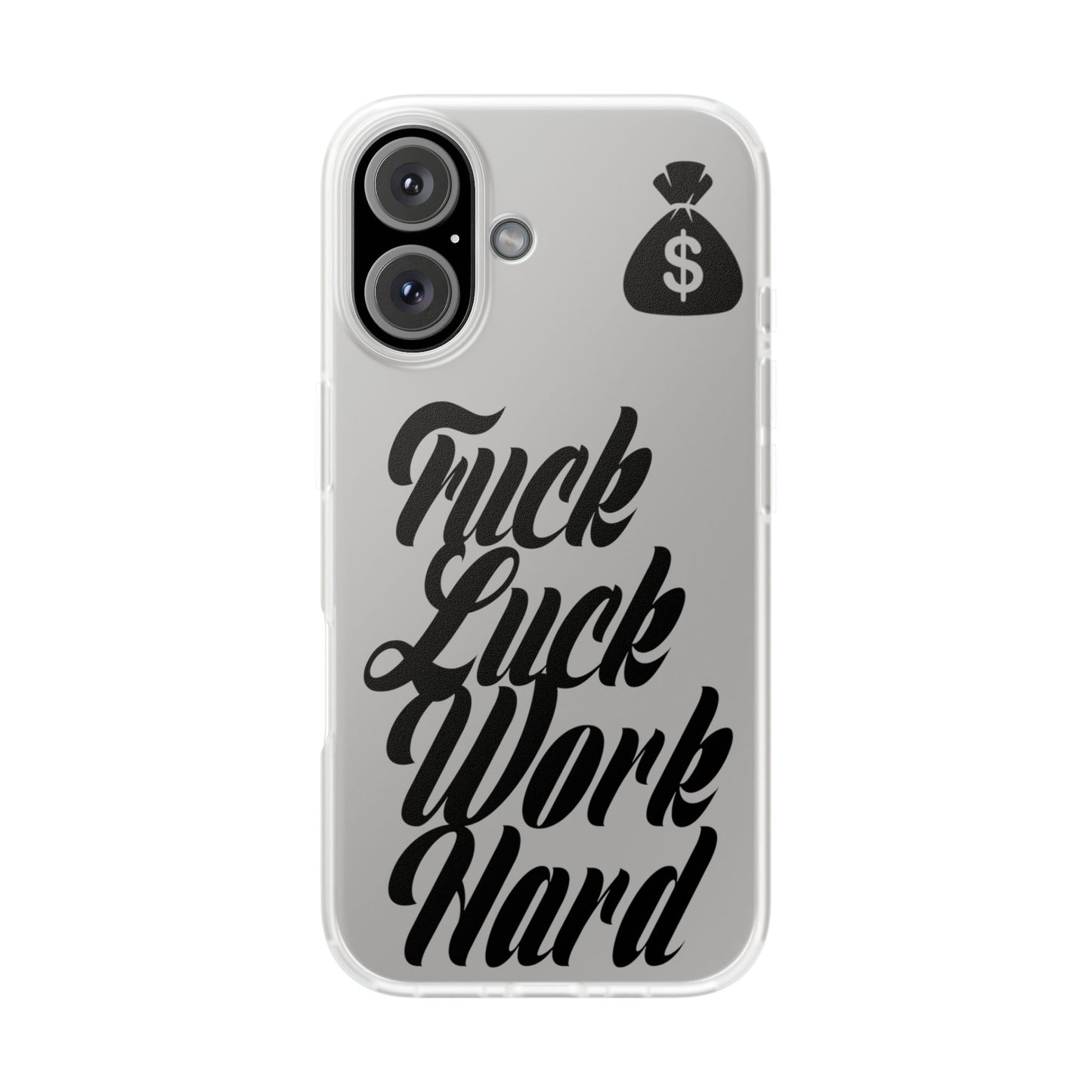 Stylish Flexi Phone Case - Motivational Quote, Perfect for Entrepreneurs, Gift for Graduations, Celebrations, and Daily Inspiration