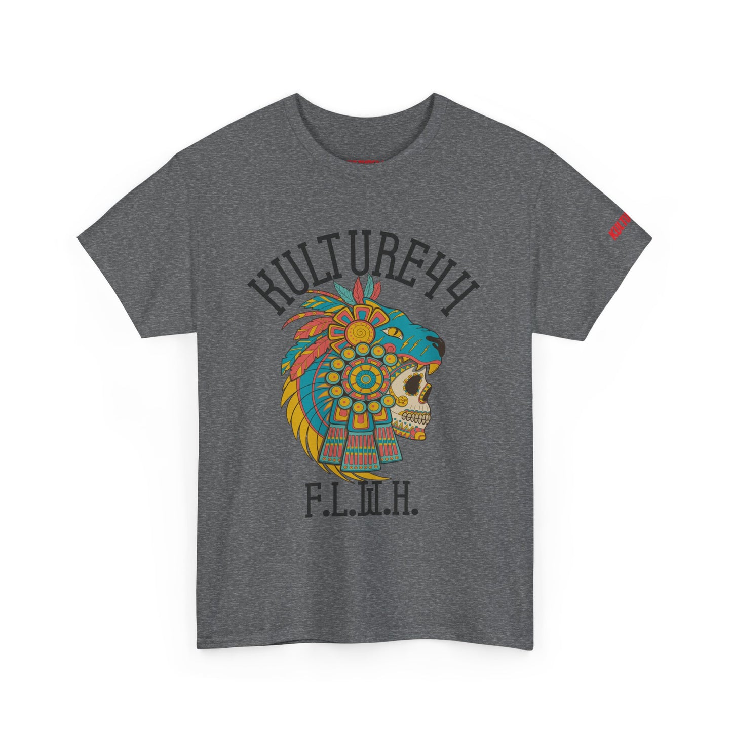 Aztec warrior Cultural Art Tee - Vibrant Skull Design, Unisex Graphic T-Shirt for Festivals, Birthdays, Gift Ideas, Everyday Wear, Casual Style