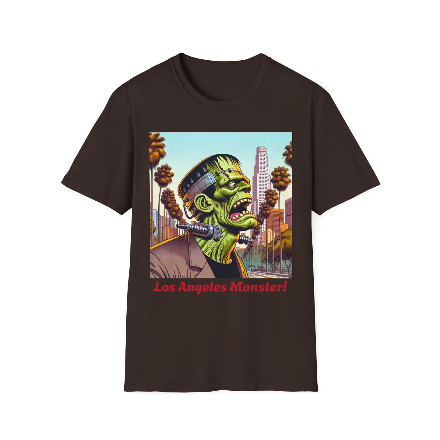 Los Angeles Monster Unisex T-Shirt, Funny Graphic Tee, Halloween Costume Shirt, Gift for Horror Fans, Casual Wear