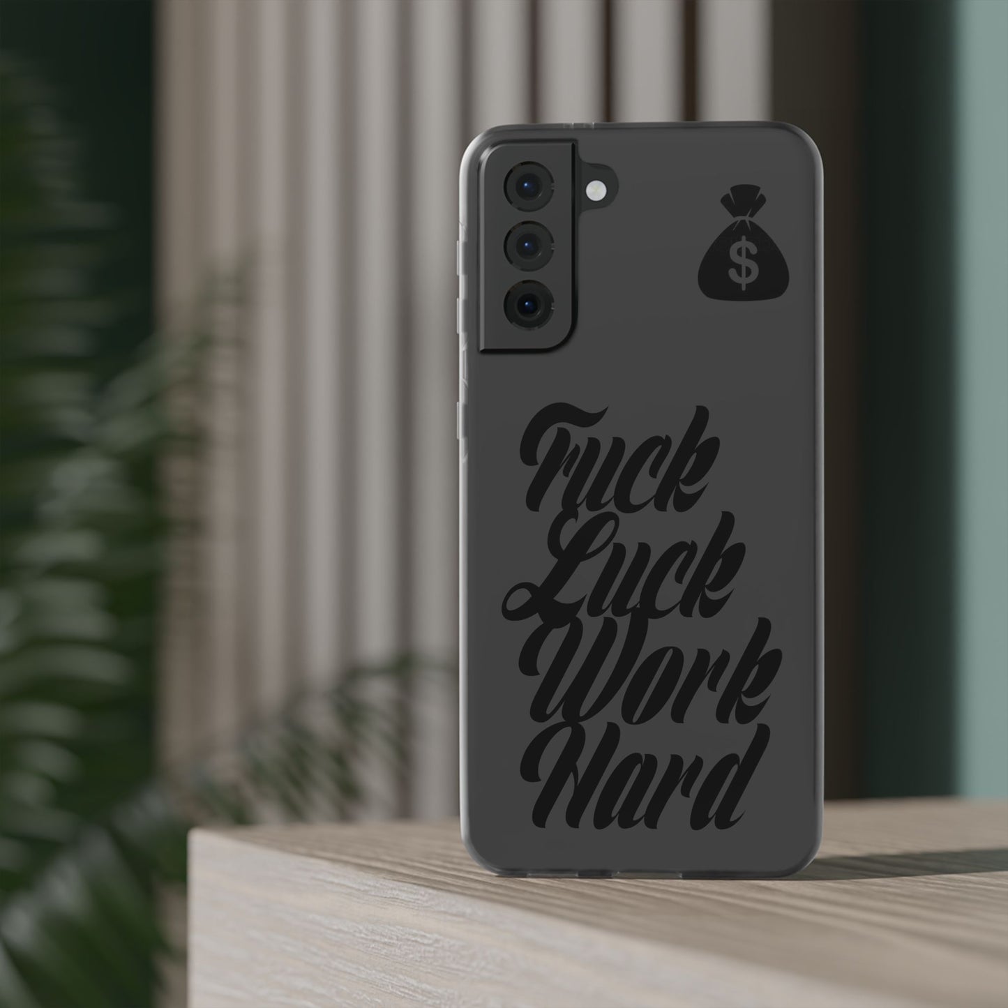 Stylish Flexi Phone Case - Motivational Quote, Perfect for Entrepreneurs, Gift for Graduations, Celebrations, and Daily Inspiration