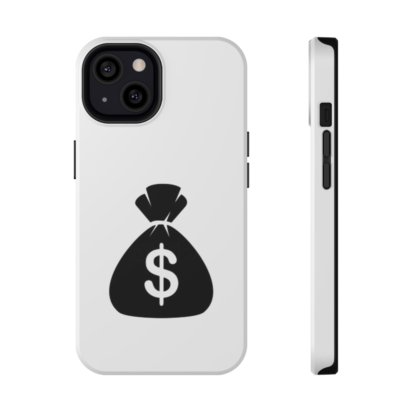 Money Bag Impact-Resistant Phone Case, Durable Phone Cover, Gift for Entrepreneurs, Stylish Protection, Birthday or Holiday Gift