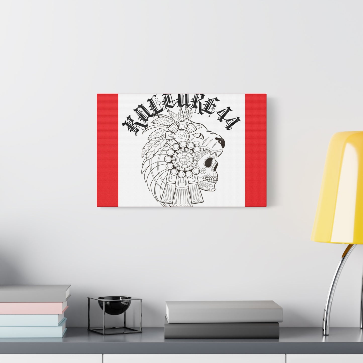 Mindstate Money Wall Art, Modern Canvas Print, Home Decor for Entrepreneurs, Motivational Gift, Inspiration for Business