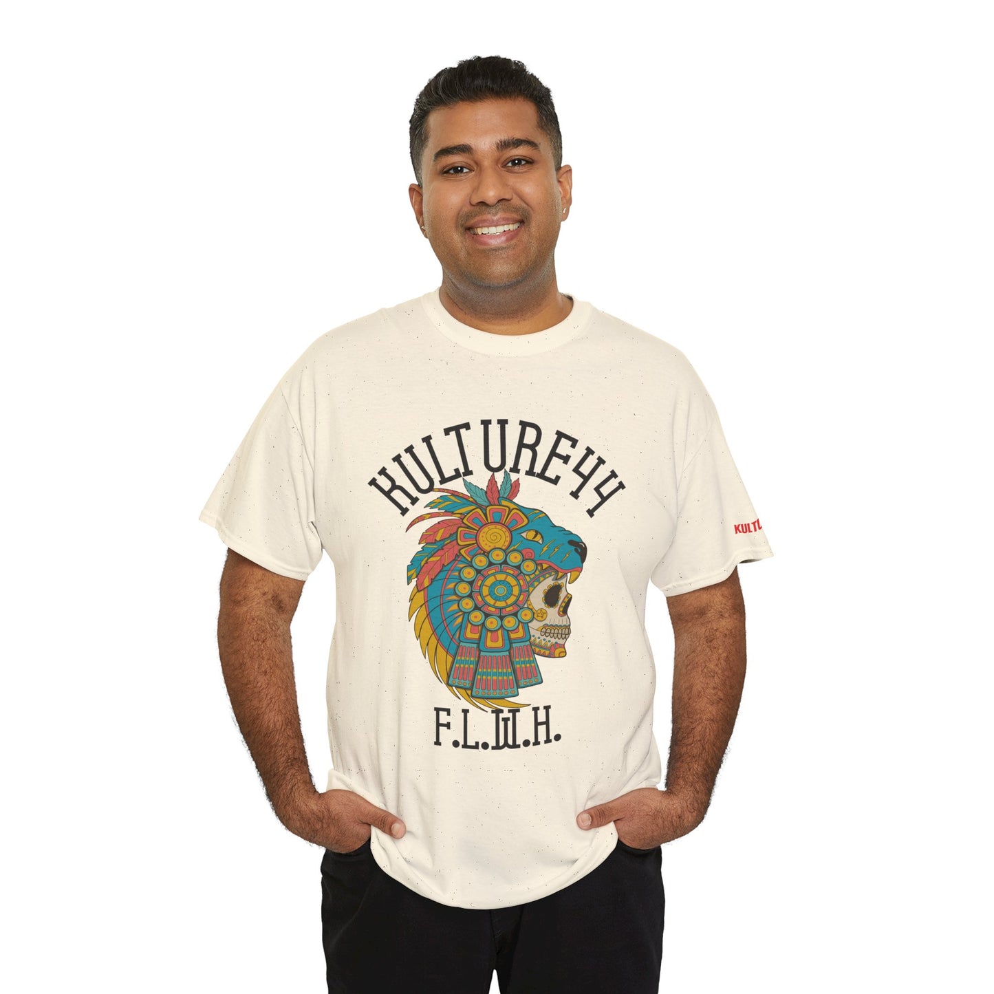 Aztec warrior Cultural Art Tee - Vibrant Skull Design, Unisex Graphic T-Shirt for Festivals, Birthdays, Gift Ideas, Everyday Wear, Casual Style