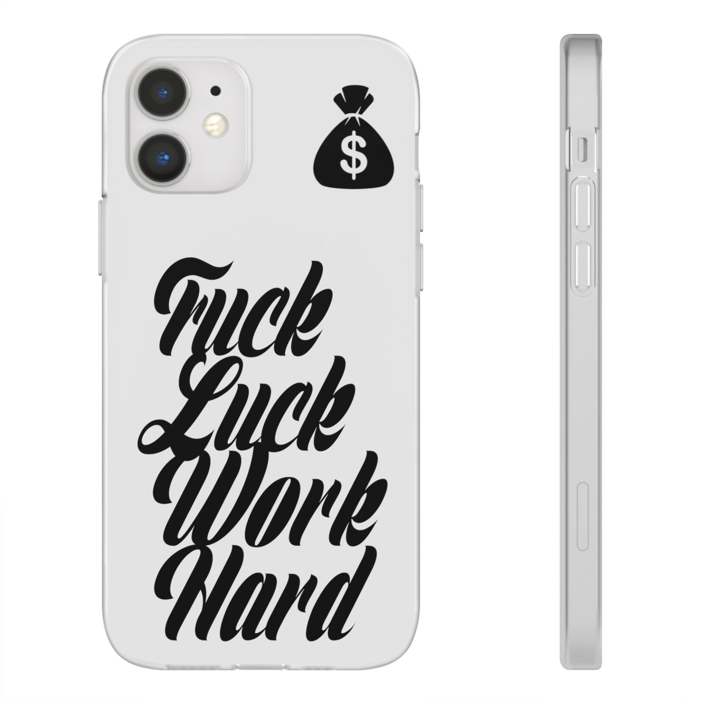 Stylish Flexi Phone Case - Motivational Quote, Perfect for Entrepreneurs, Gift for Graduations, Celebrations, and Daily Inspiration