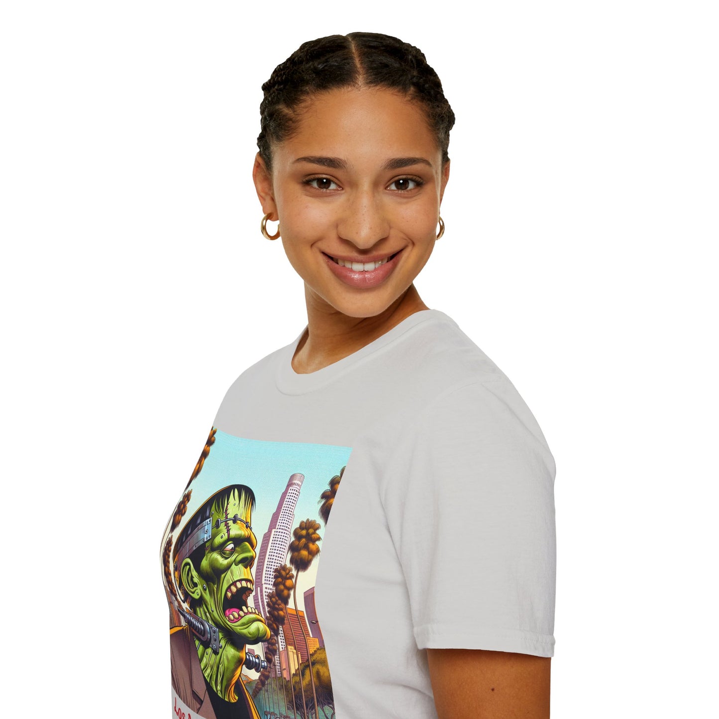Los Angeles Monster Unisex T-Shirt, Funny Graphic Tee, Halloween Costume Shirt, Gift for Horror Fans, Casual Wear