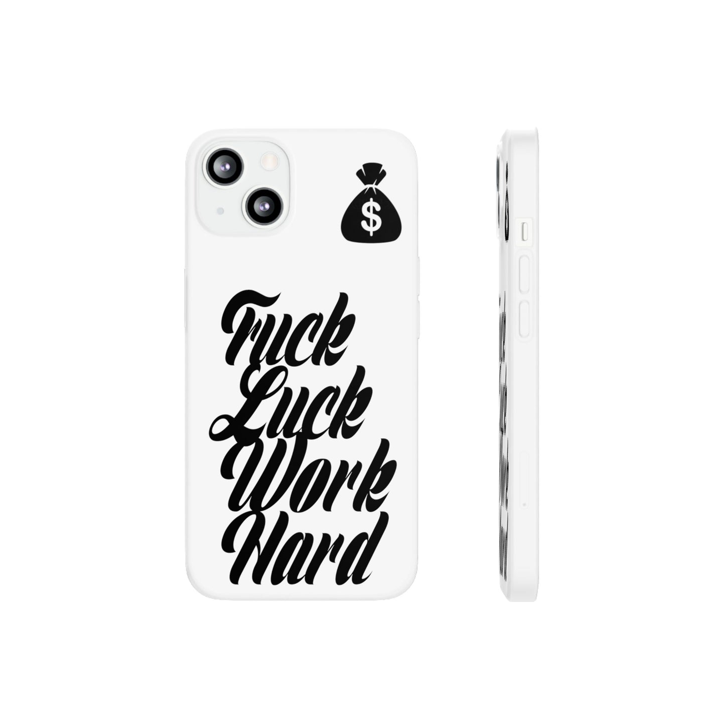 Stylish Flexi Phone Case - Motivational Quote, Perfect for Entrepreneurs, Gift for Graduations, Celebrations, and Daily Inspiration