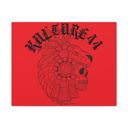 Cultural Art Canvas Wall Decor, Vintage Aesthetic Wall Art, Ethnic Decor, Gifts for Art Lovers, Home Styling, Mexican Heritage Art