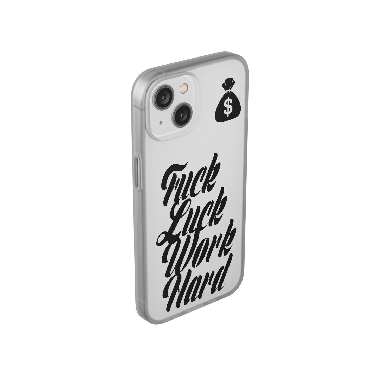 Stylish Flexi Phone Case - Motivational Quote, Perfect for Entrepreneurs, Gift for Graduations, Celebrations, and Daily Inspiration