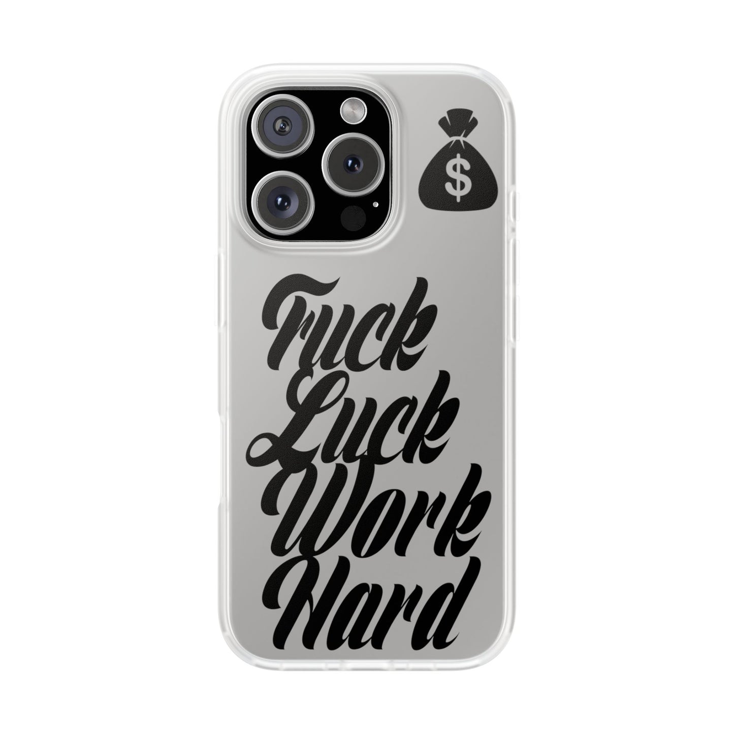 Stylish Flexi Phone Case - Motivational Quote, Perfect for Entrepreneurs, Gift for Graduations, Celebrations, and Daily Inspiration