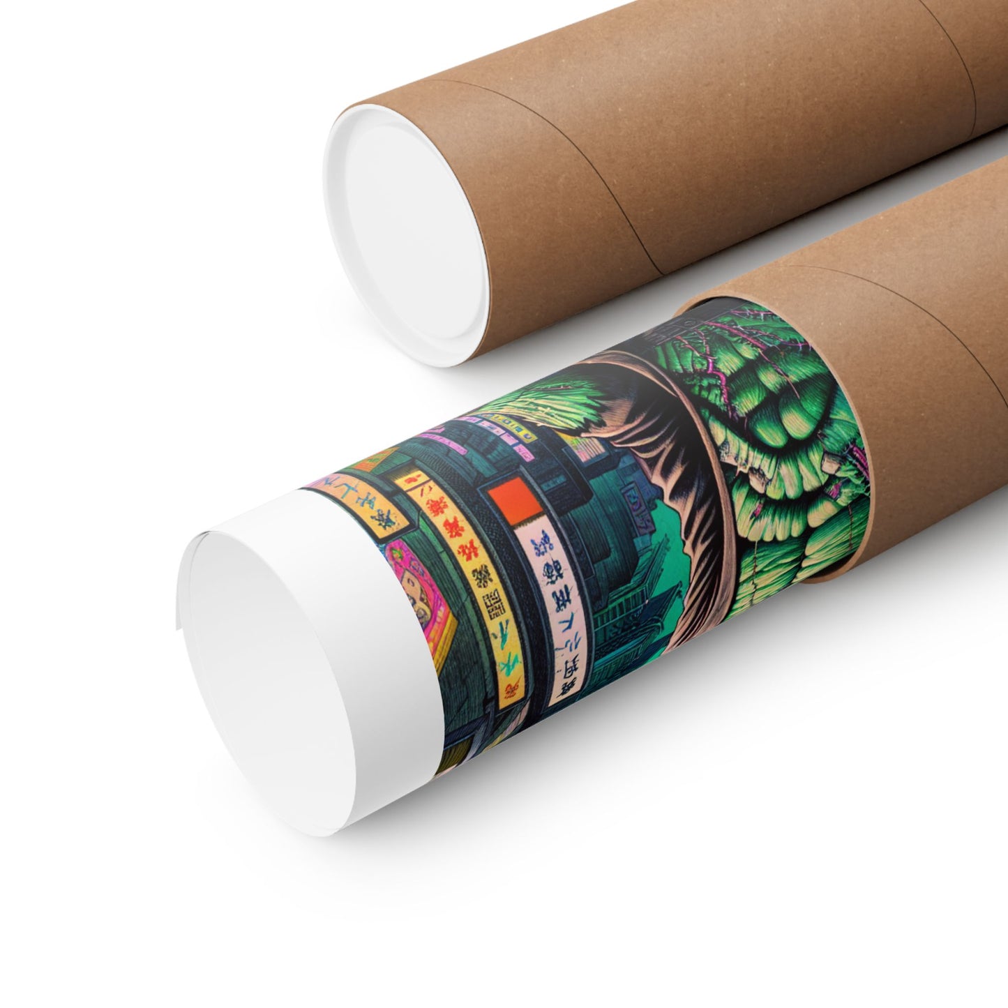 Urban Monster Art Posters | Matte Vertical Wall Decor for Halloween, Streetwear Aesthetics, Home & Office
