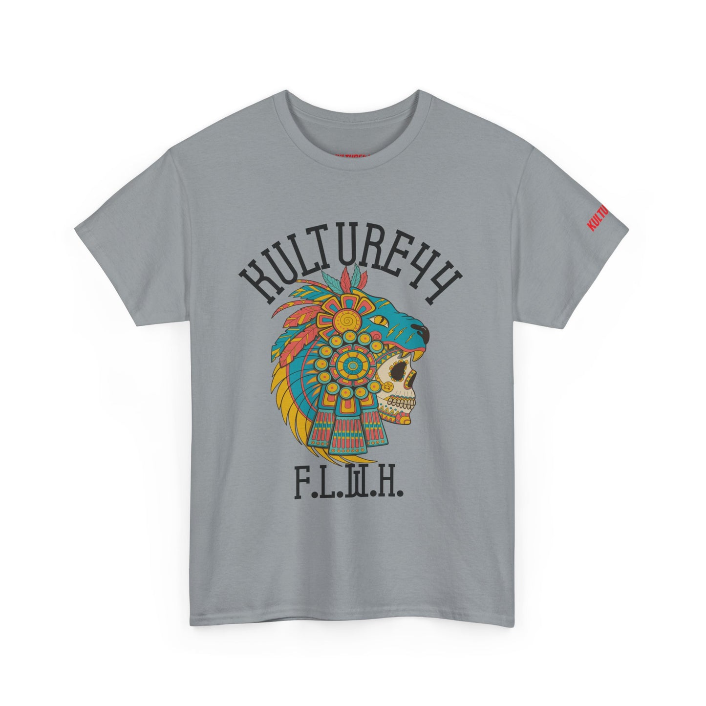 Aztec warrior Cultural Art Tee - Vibrant Skull Design, Unisex Graphic T-Shirt for Festivals, Birthdays, Gift Ideas, Everyday Wear, Casual Style