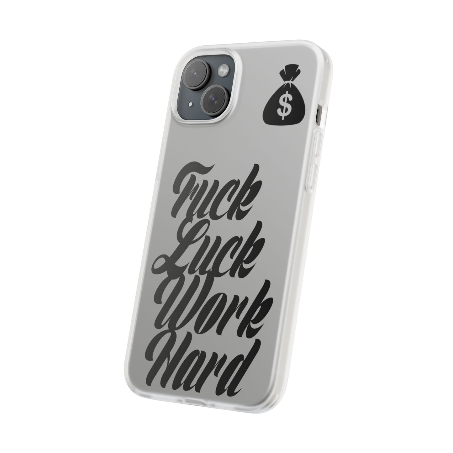 Stylish Flexi Phone Case - Motivational Quote, Perfect for Entrepreneurs, Gift for Graduations, Celebrations, and Daily Inspiration