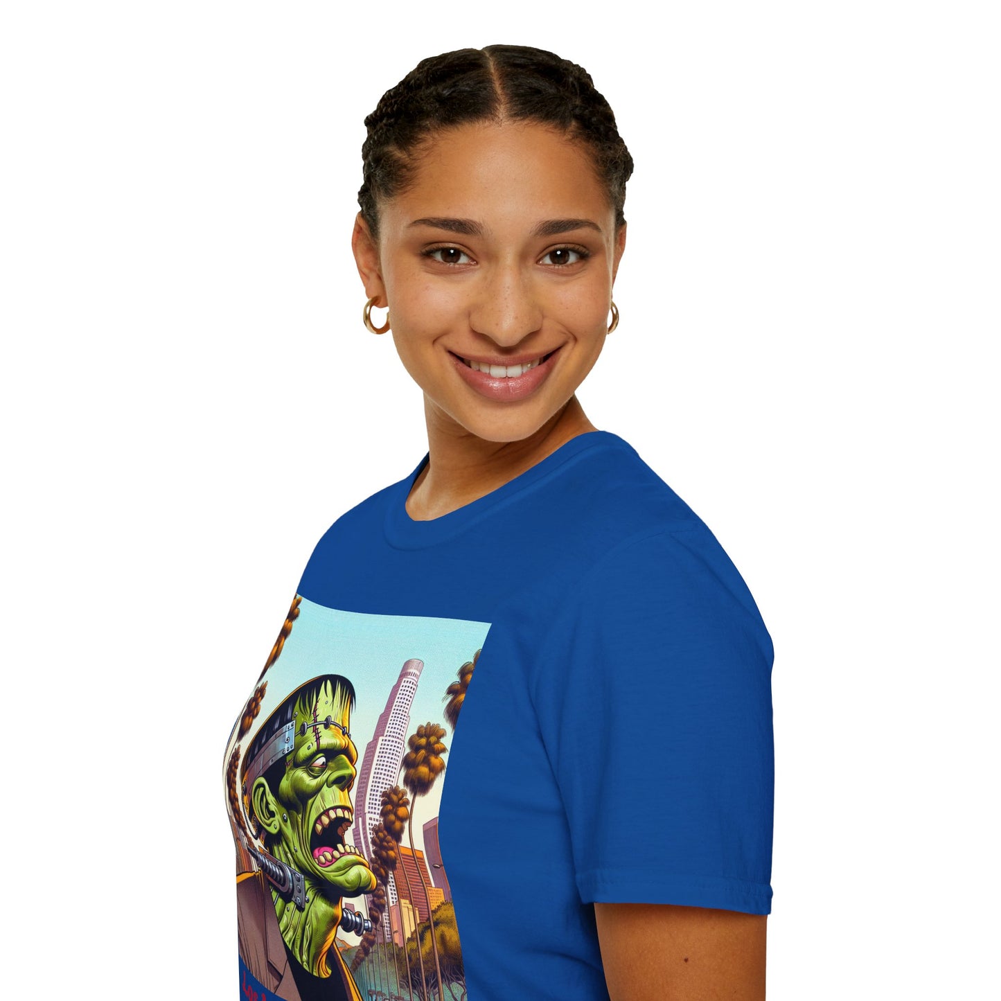 Los Angeles Monster Unisex T-Shirt, Funny Graphic Tee, Halloween Costume Shirt, Gift for Horror Fans, Casual Wear