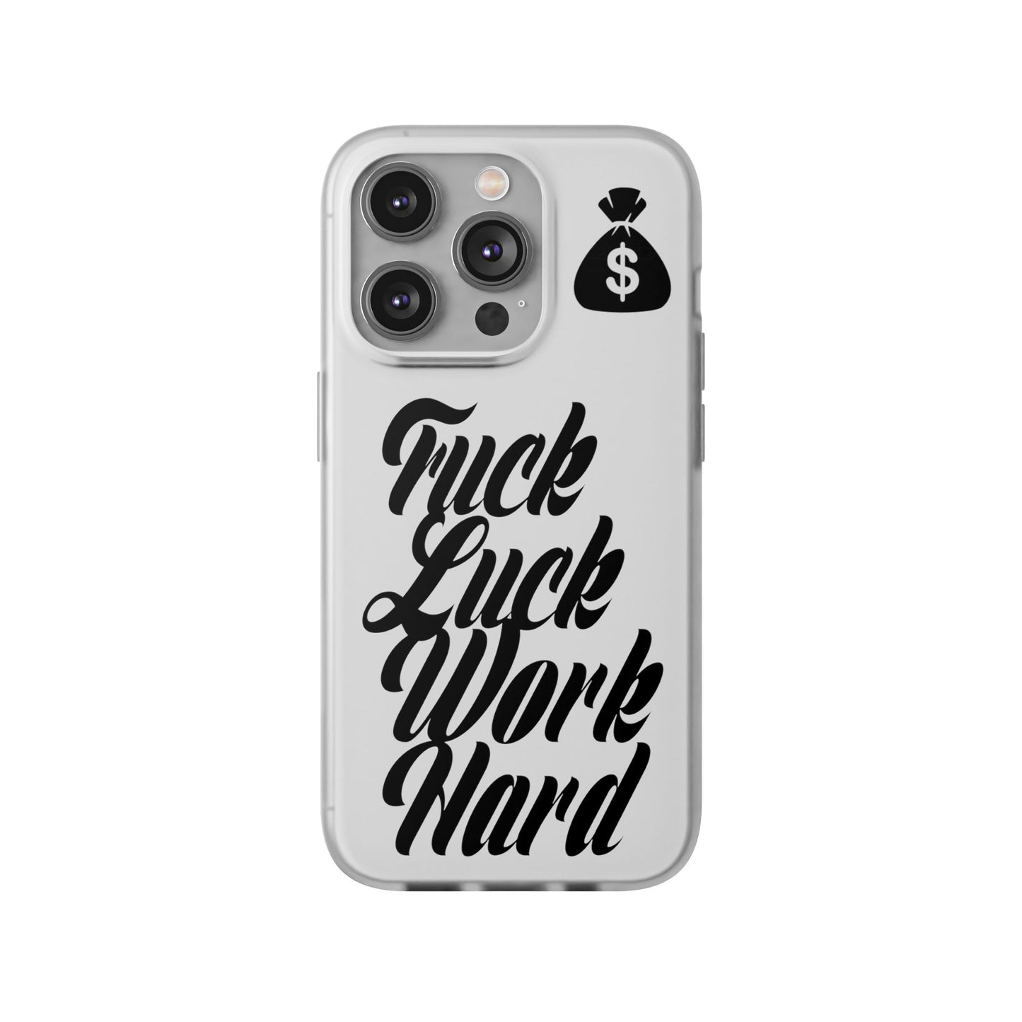 Stylish Flexi Phone Case - Motivational Quote, Perfect for Entrepreneurs, Gift for Graduations, Celebrations, and Daily Inspiration