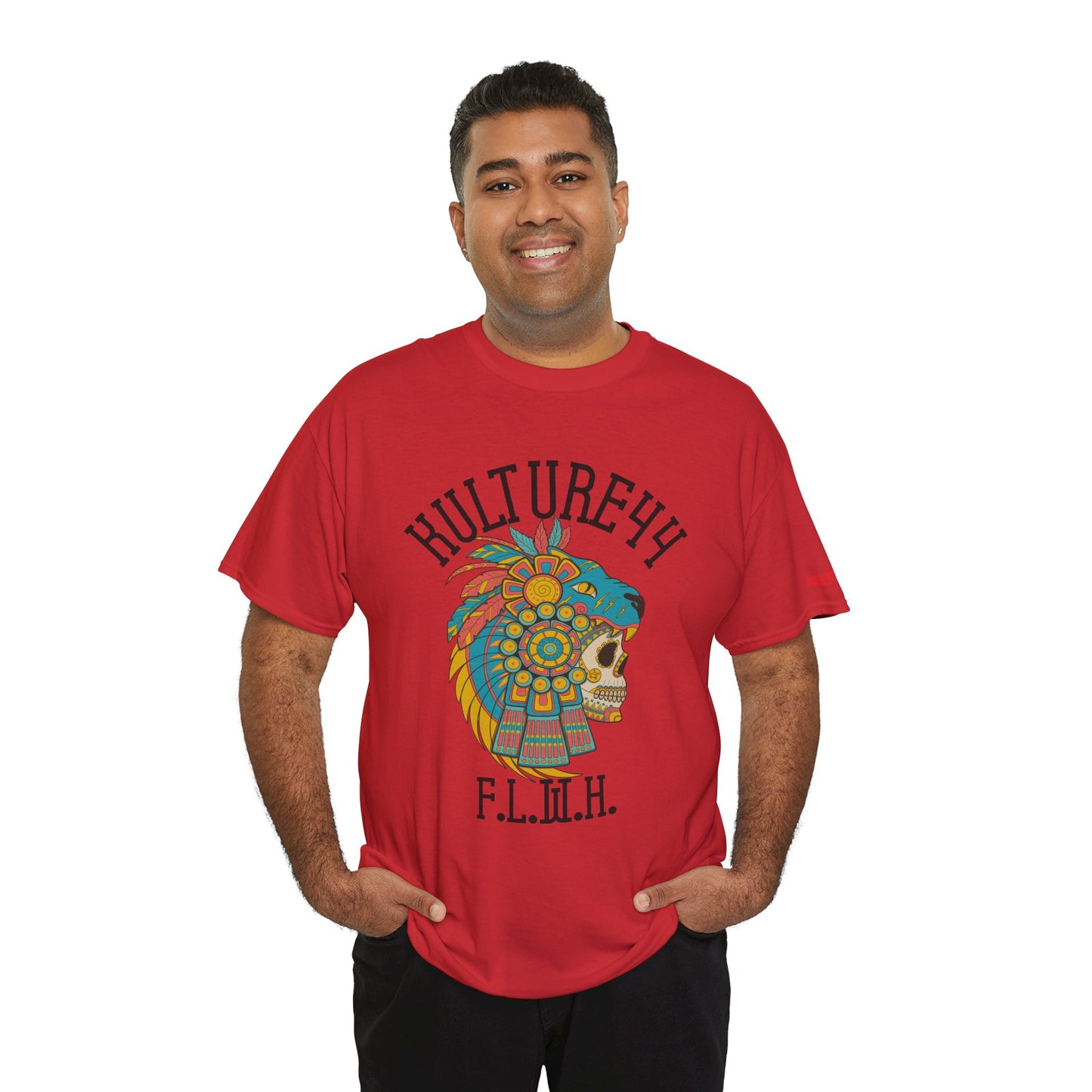 Aztec warrior Cultural Art Tee - Vibrant Skull Design, Unisex Graphic T-Shirt for Festivals, Birthdays, Gift Ideas, Everyday Wear, Casual Style
